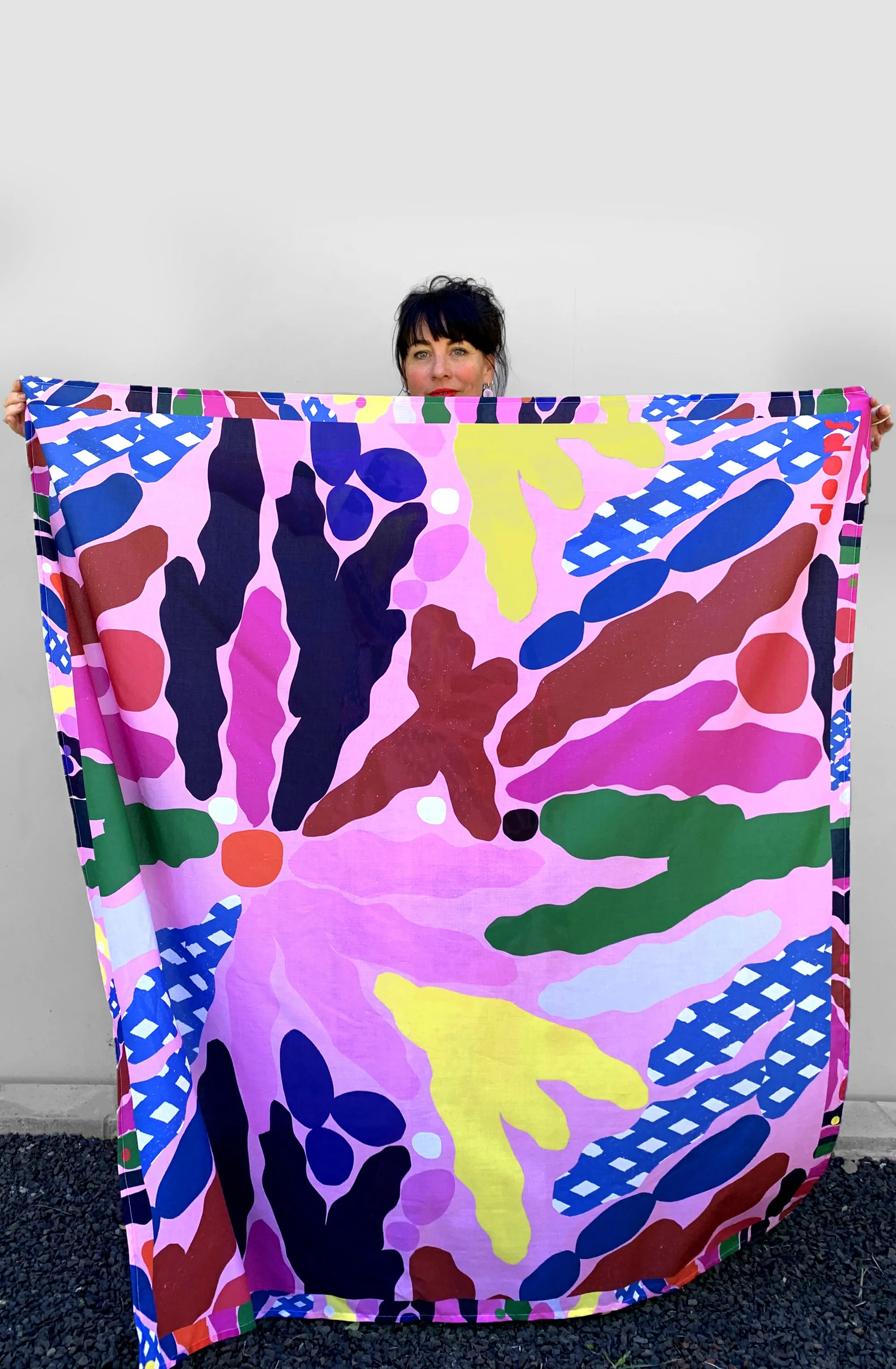Bloom Bomb 100% cotton scarf