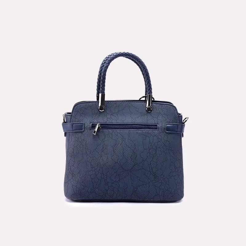 Blue Casual Shoulder Bags 0331247