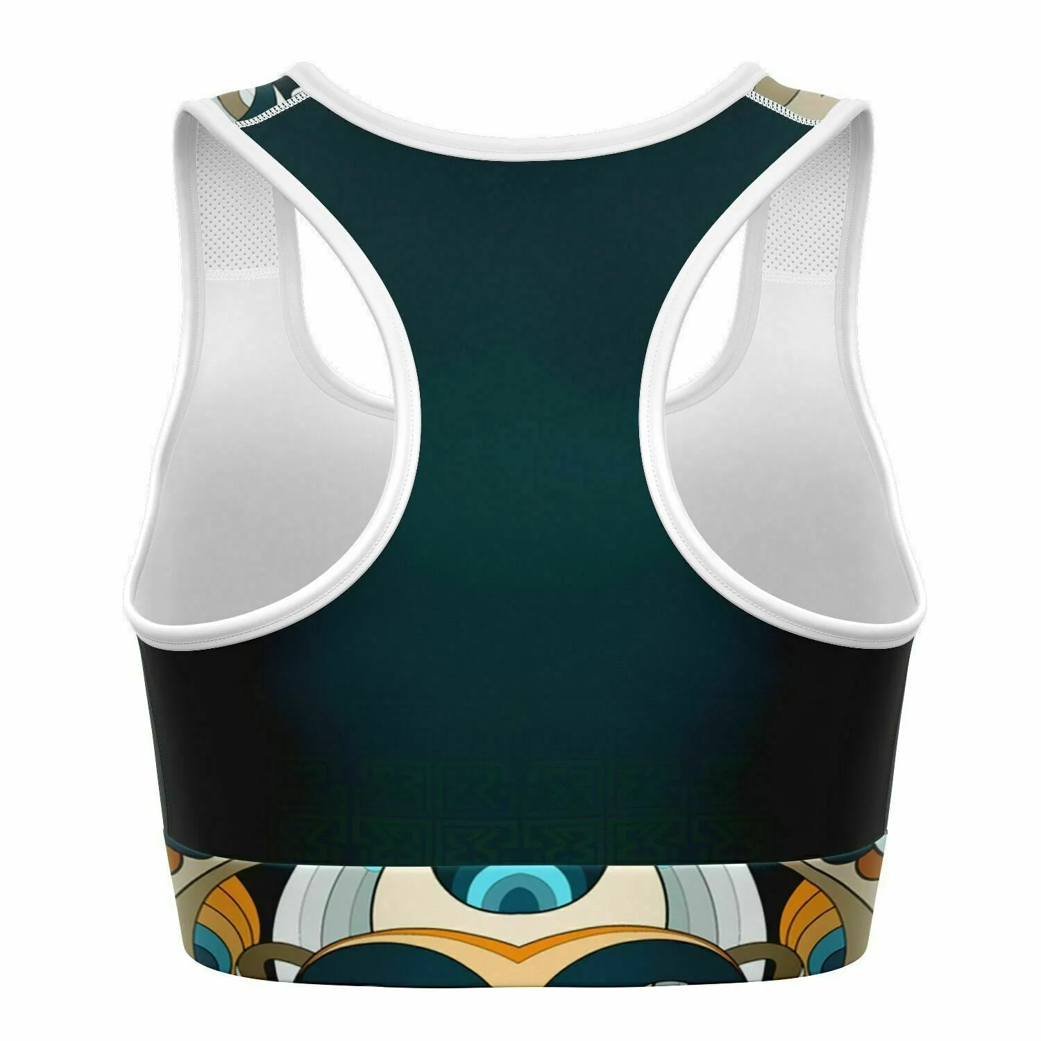 Blue Peru Sports Bra