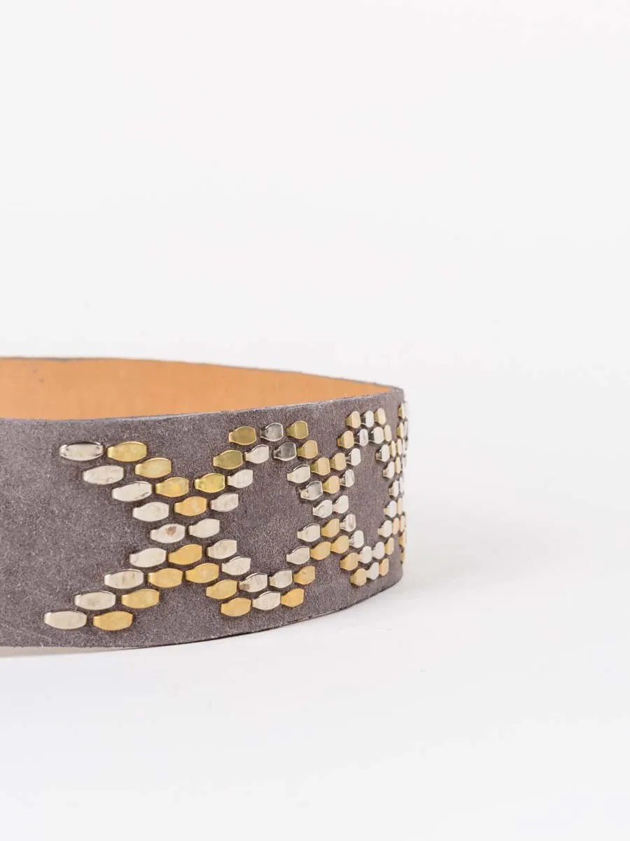 boa belt - morel grey vertu