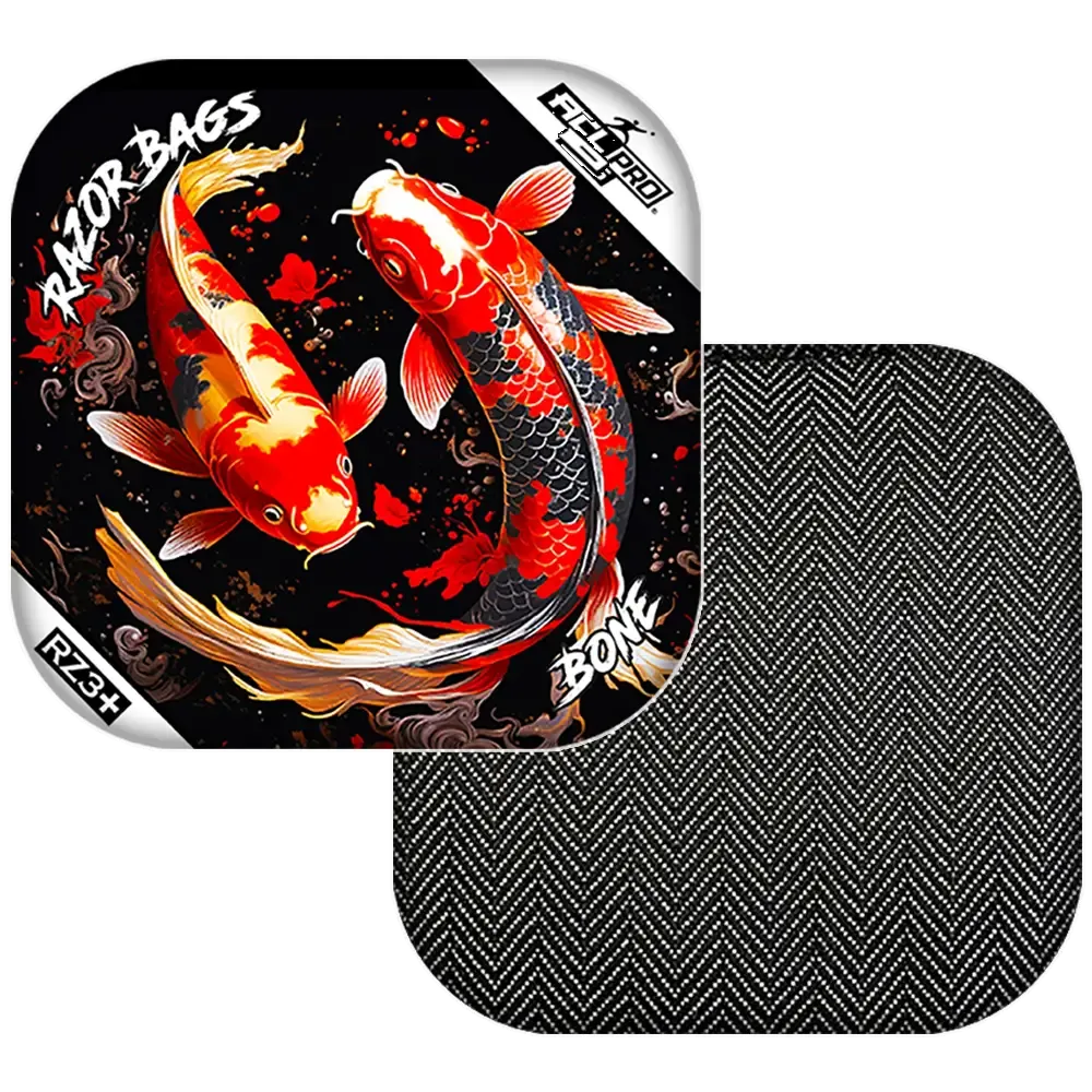 Bone | Koi | ACL PRO Razor Cornhole Bags