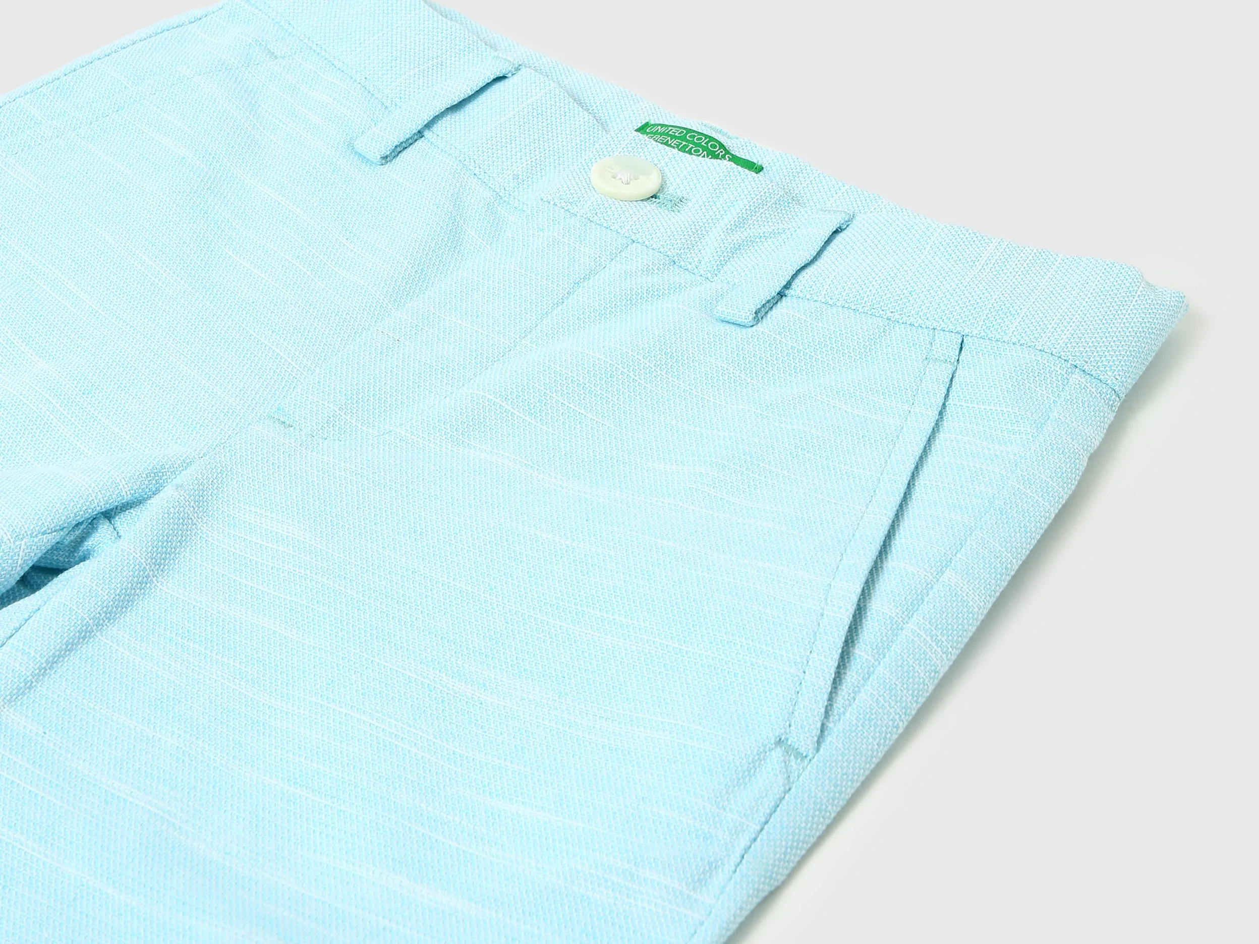 Boys Self Designed Regular Fit Trousers