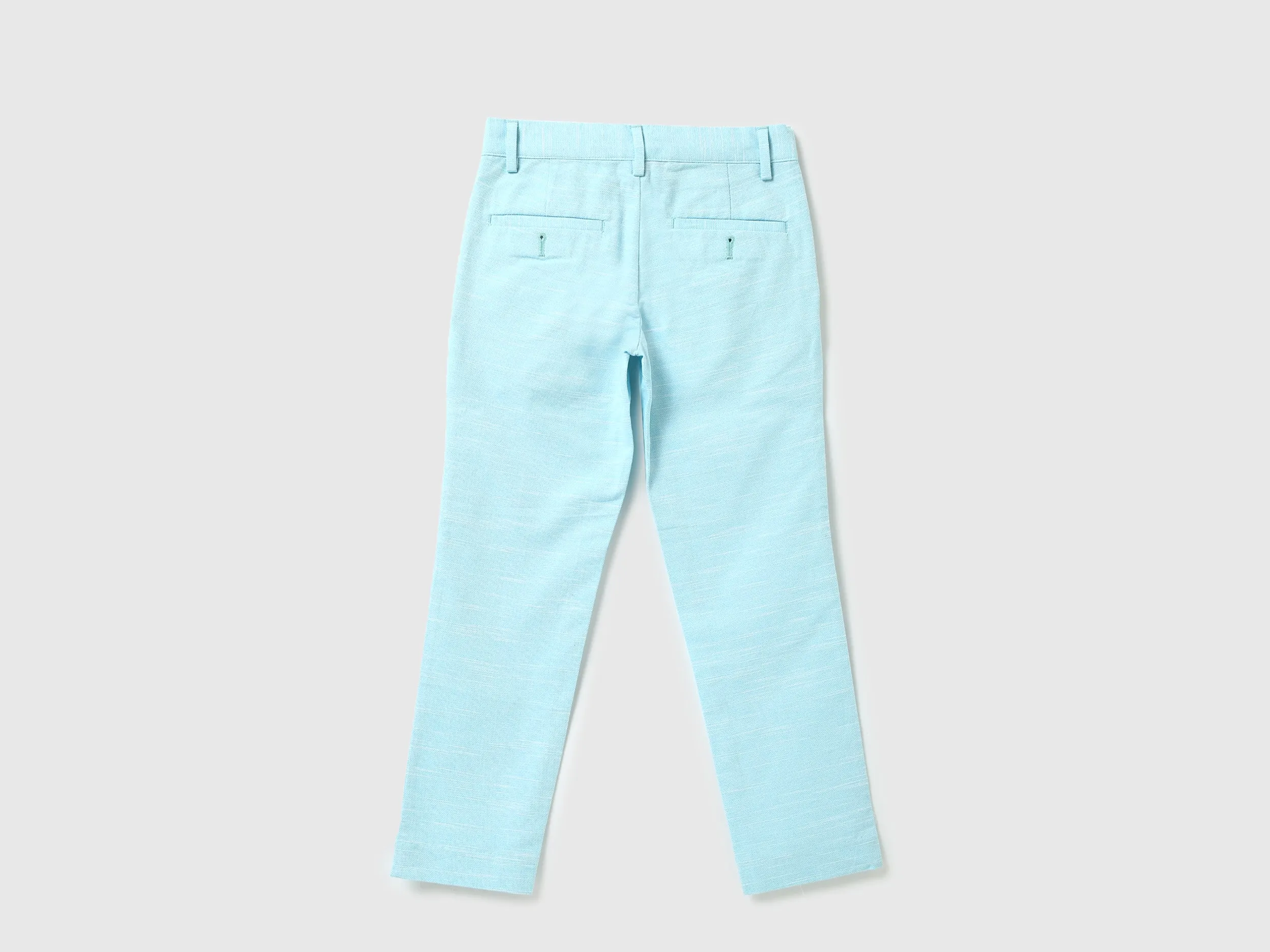 Boys Self Designed Regular Fit Trousers
