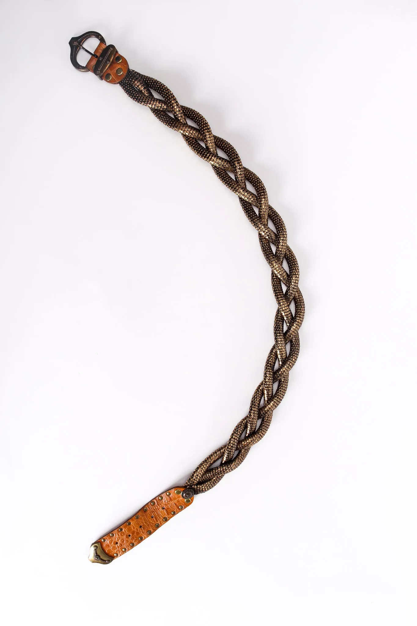 Braided Metal Mesh Belt