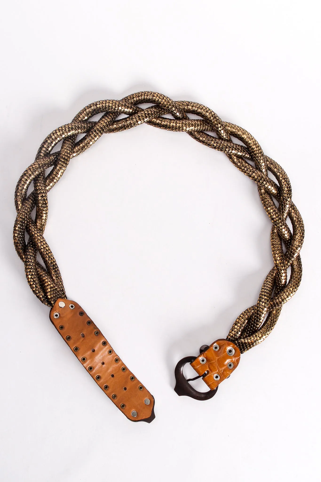 Braided Metal Mesh Belt