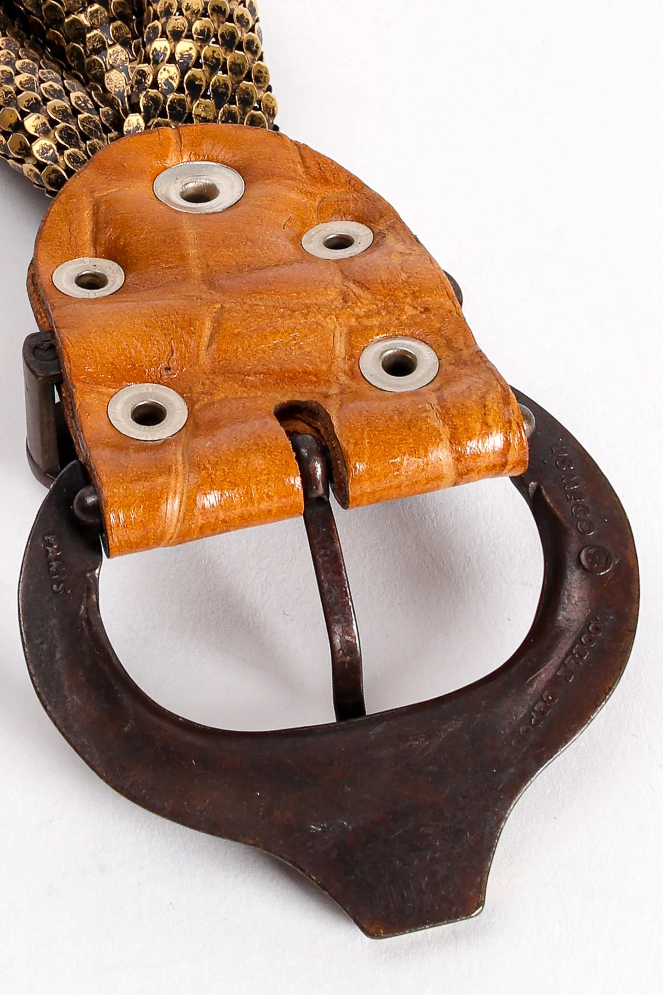 Braided Metal Mesh Belt