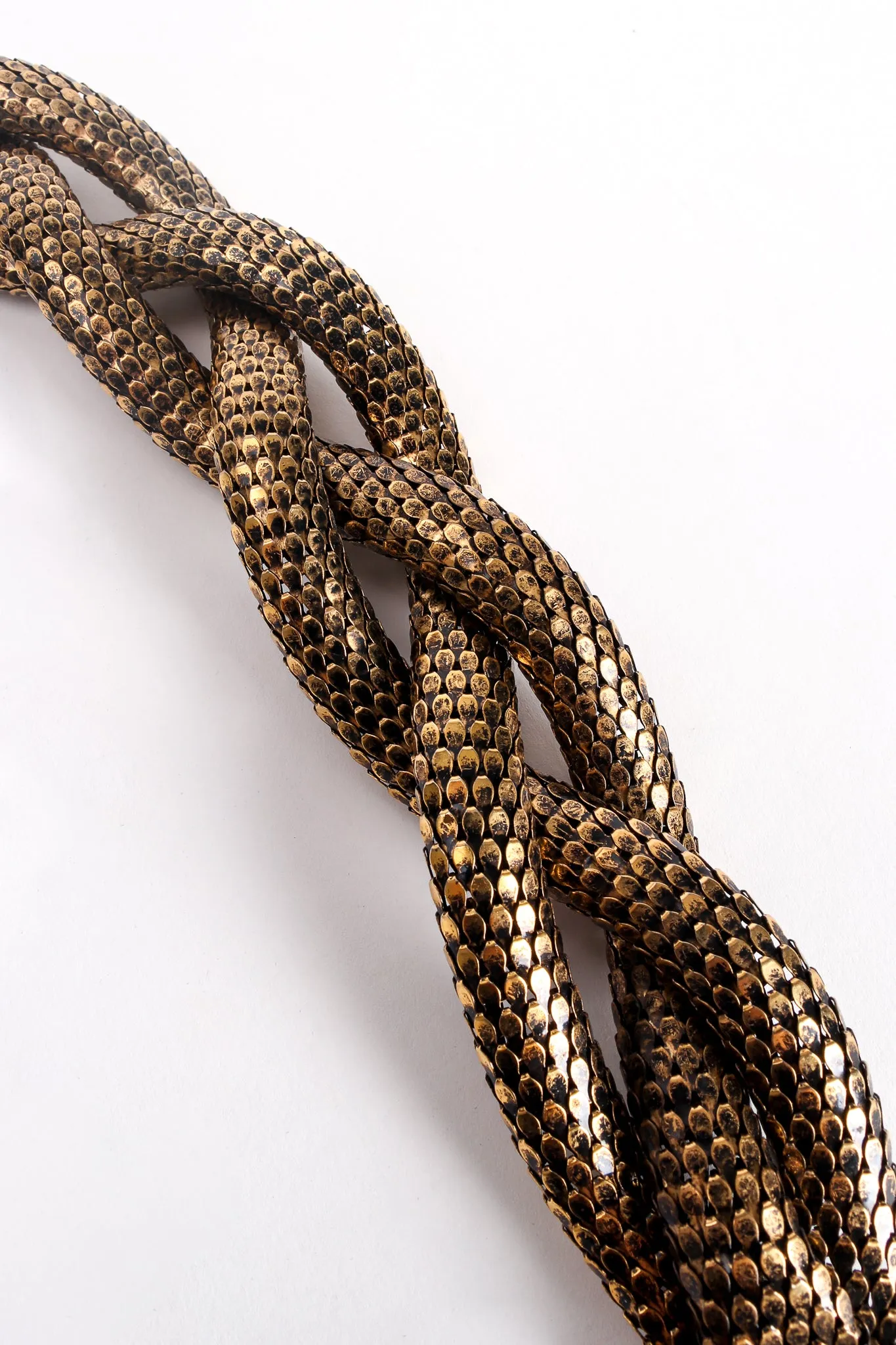 Braided Metal Mesh Belt