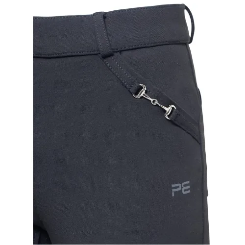 Brava Girls Full Seat Gel Riding Breeches - Black