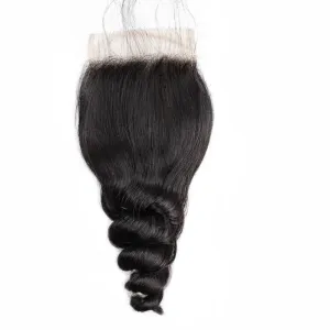 Brazilian Loose Wave Lace Closure 4"x4"