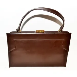 Brown Square Purse By Viki Original