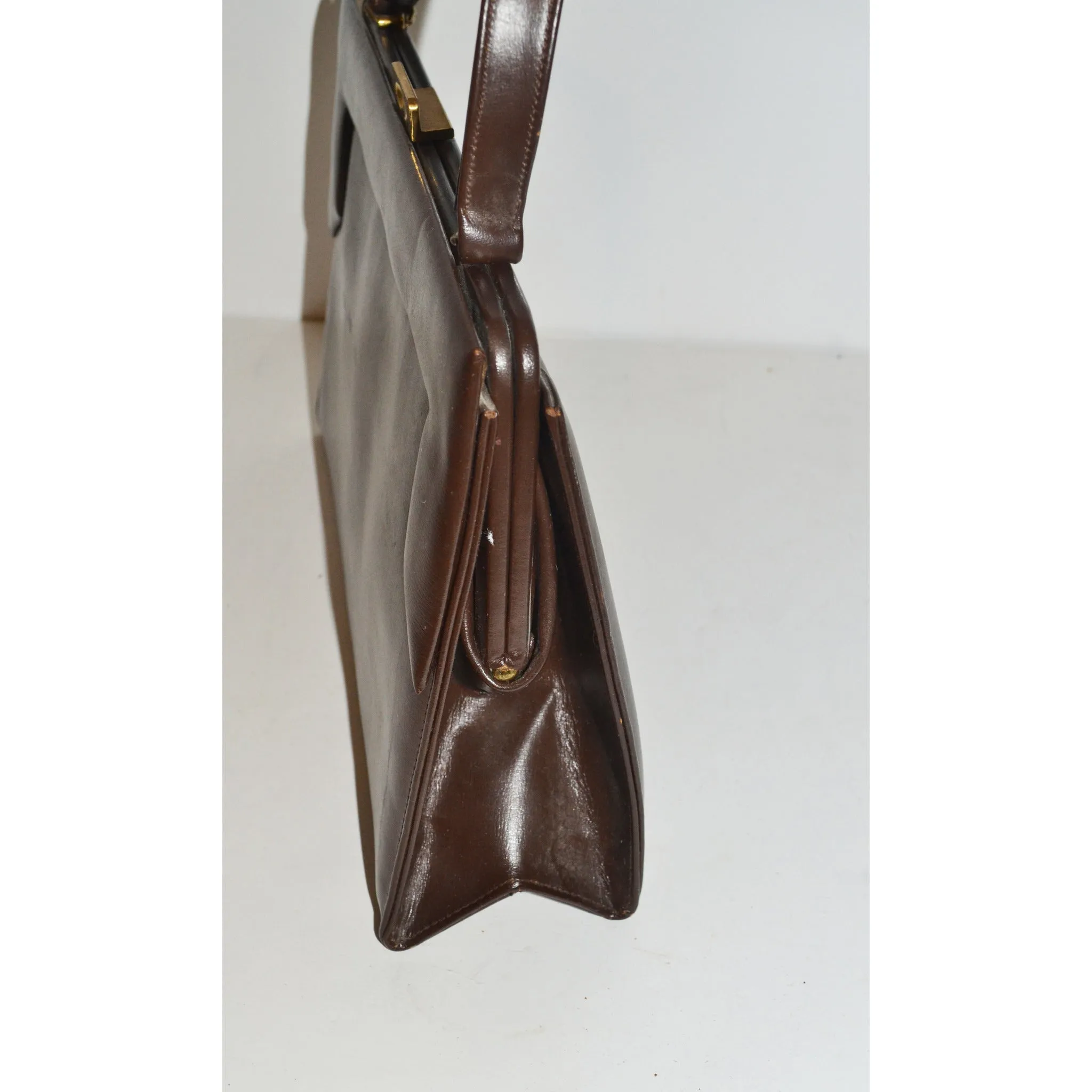 Brown Square Purse By Viki Original