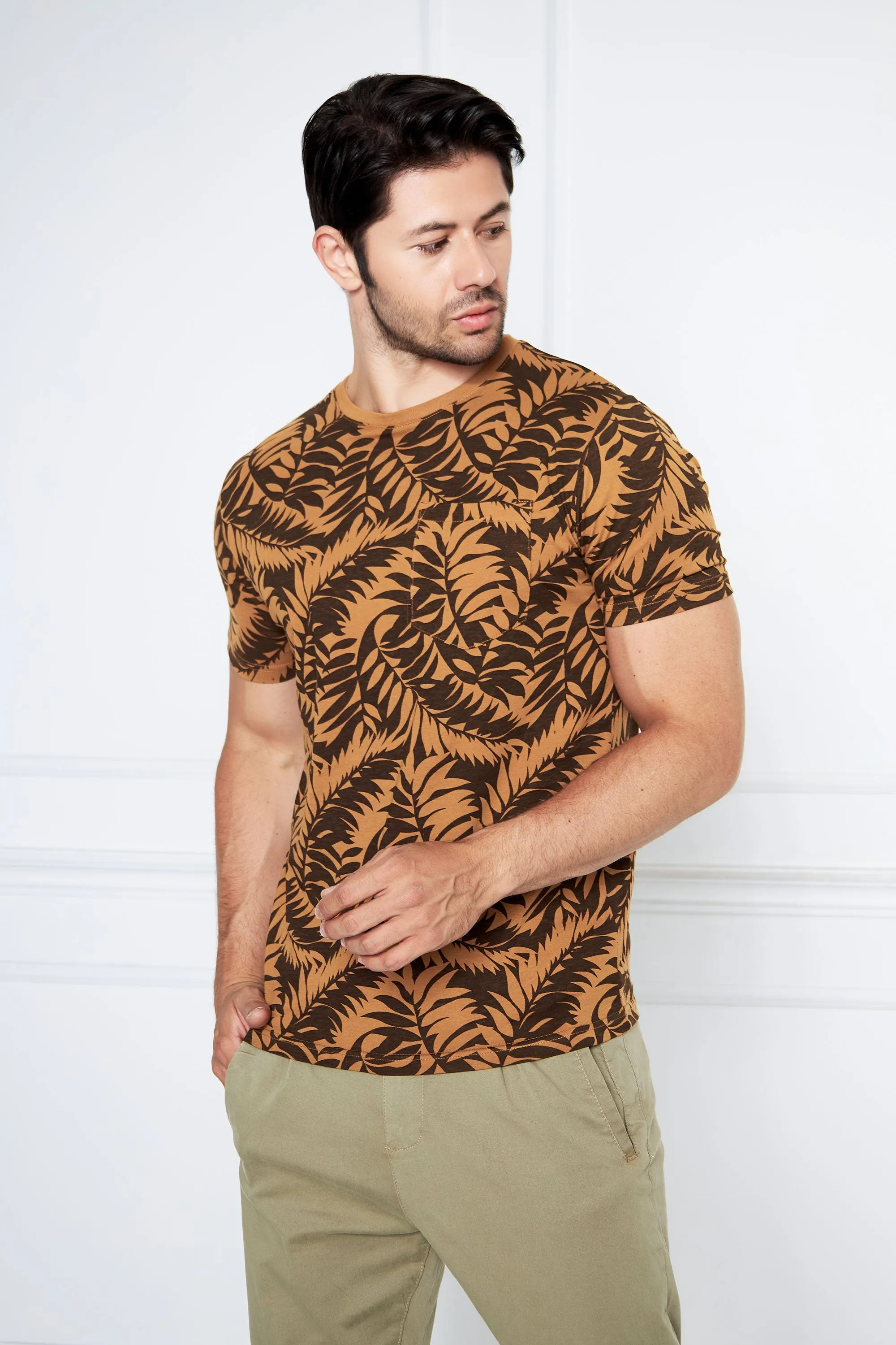 Brown T Shirt RN HS