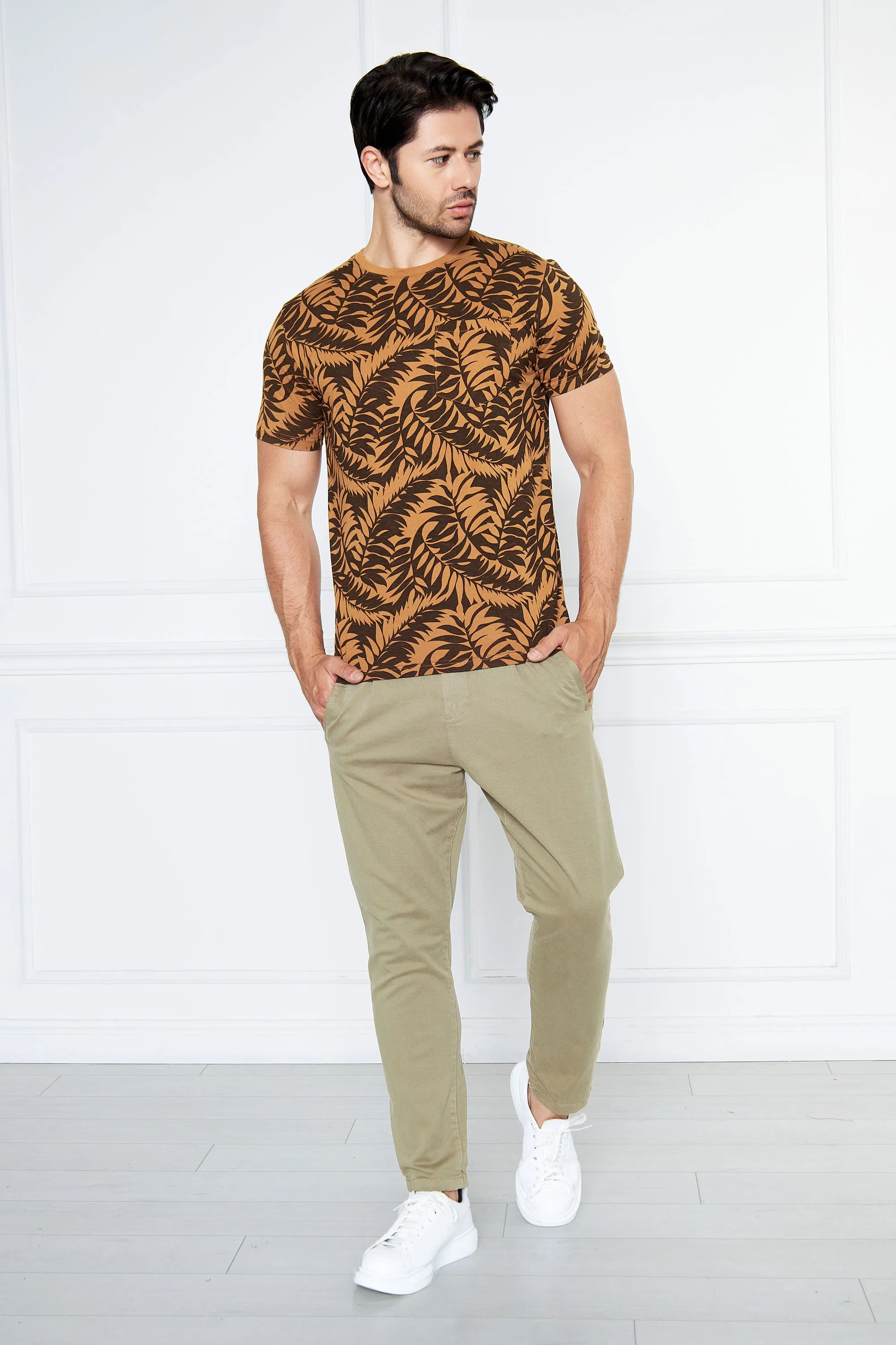 Brown T Shirt RN HS