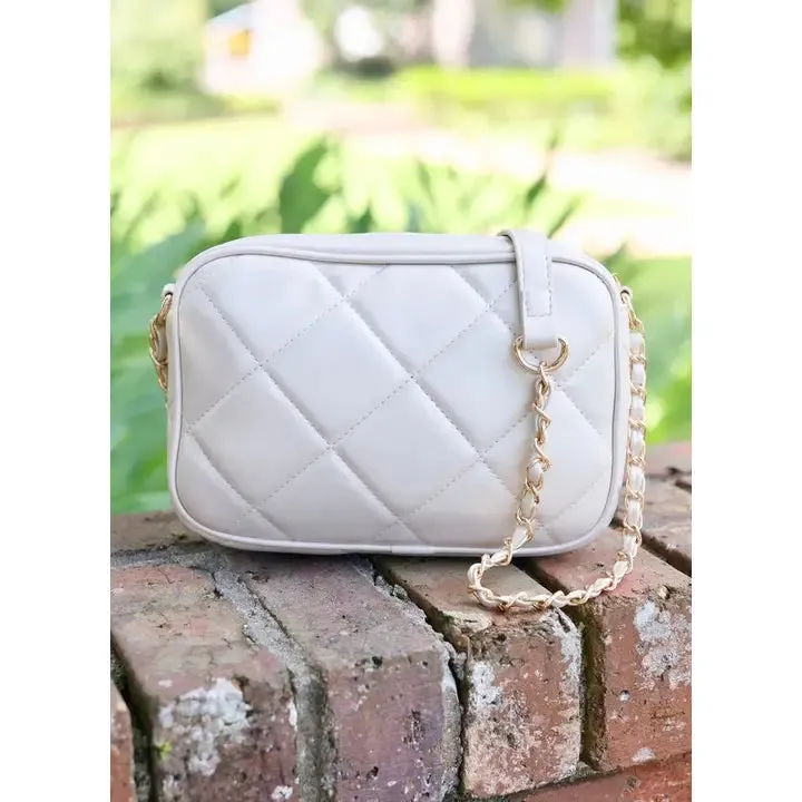 BRYCE QUILTED CROSSBODY