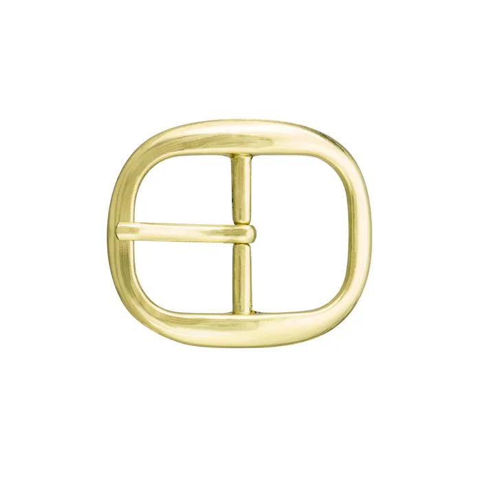 BUCKLE CENTRE BAR 32MM BRASS