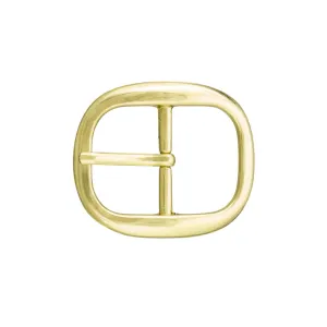 BUCKLE CENTRE BAR 32MM BRASS