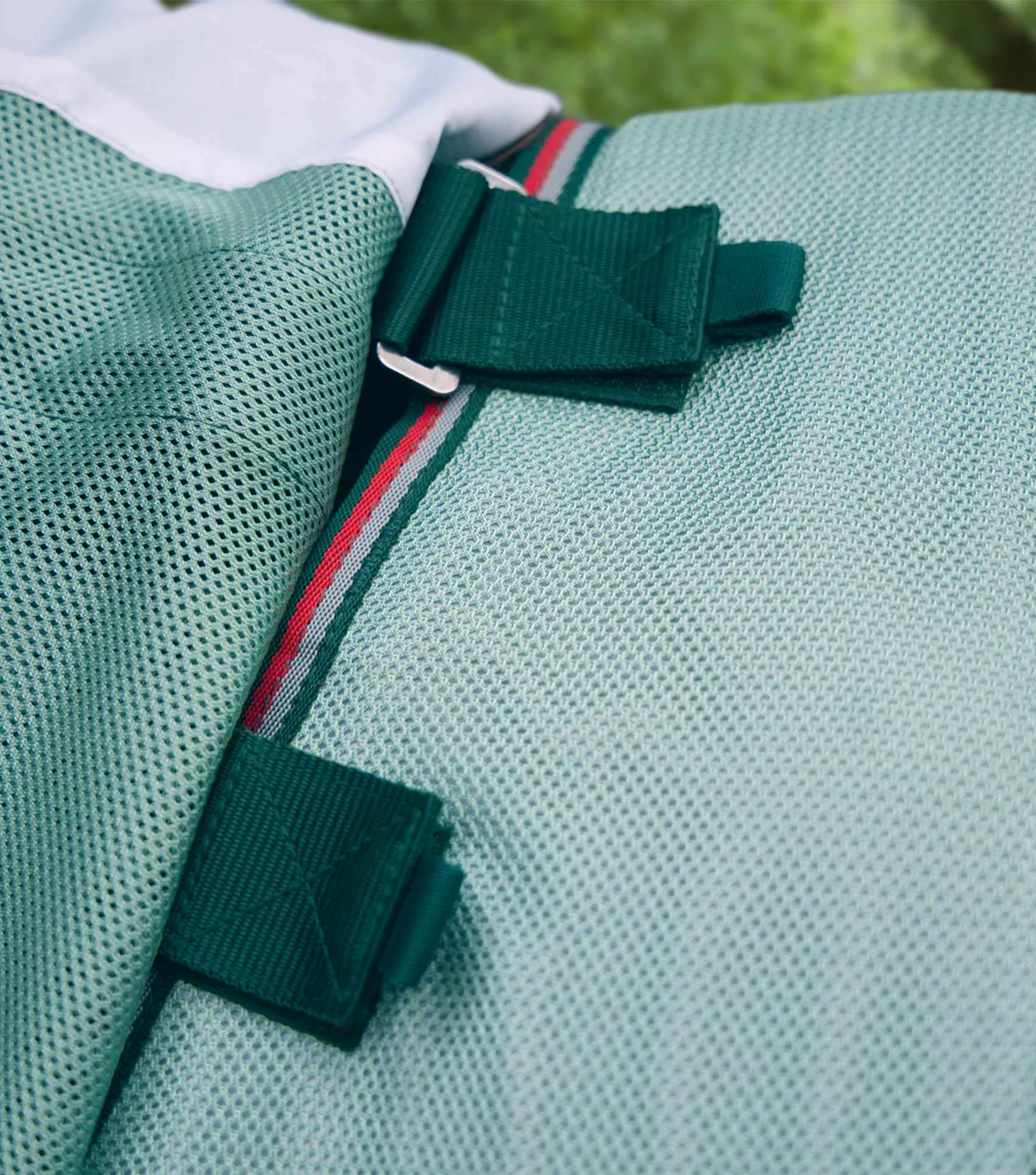 Bug Buster Fly Rug with Detachable Neck and Belly Flap Mint Green