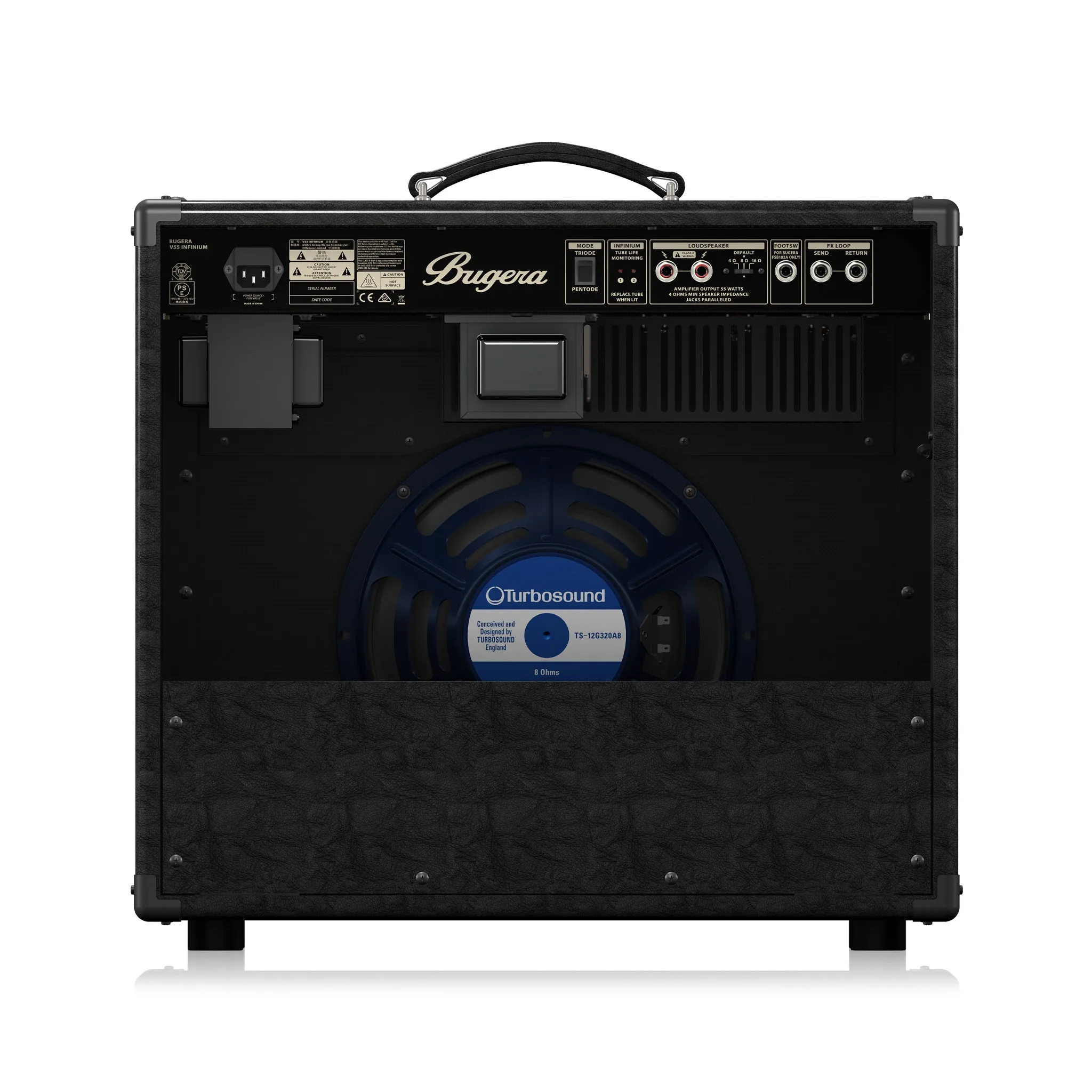 Bugera V55 Infinium 55W 1x12 All Tube Guitar Combo Amplifier