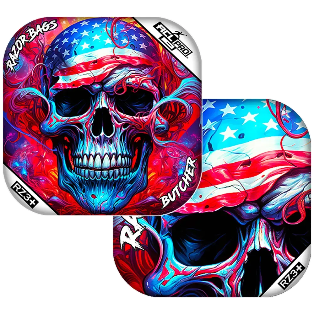 Butcher | Skull Merica | ACL PRO Razor Cornhole Bags
