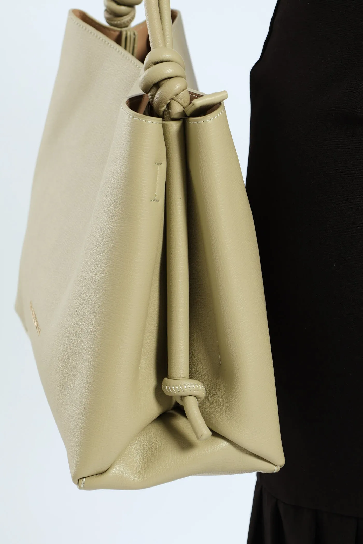 Camille Shopper Tote Bag - Green
