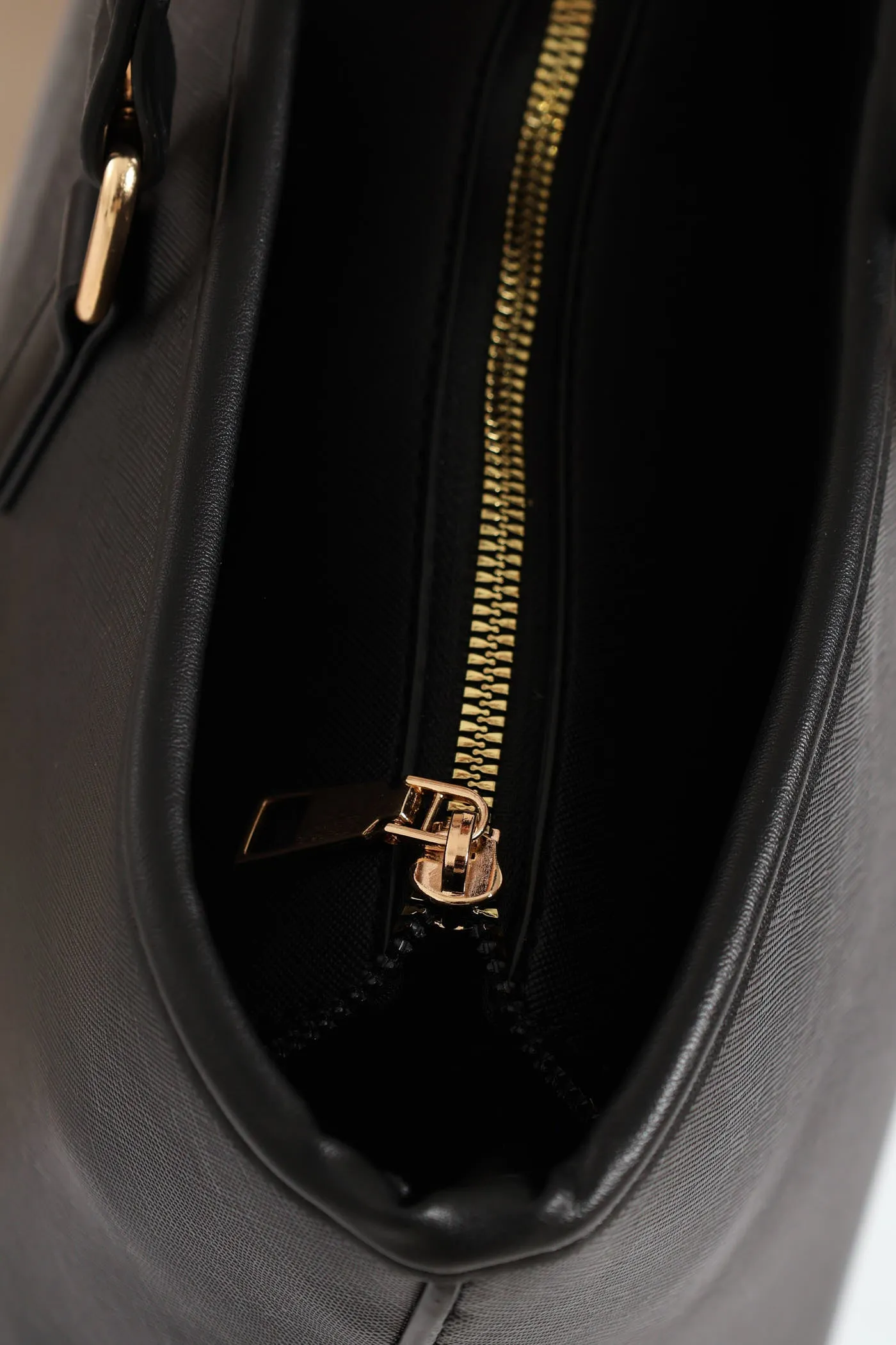 Canvas Shopper - Black