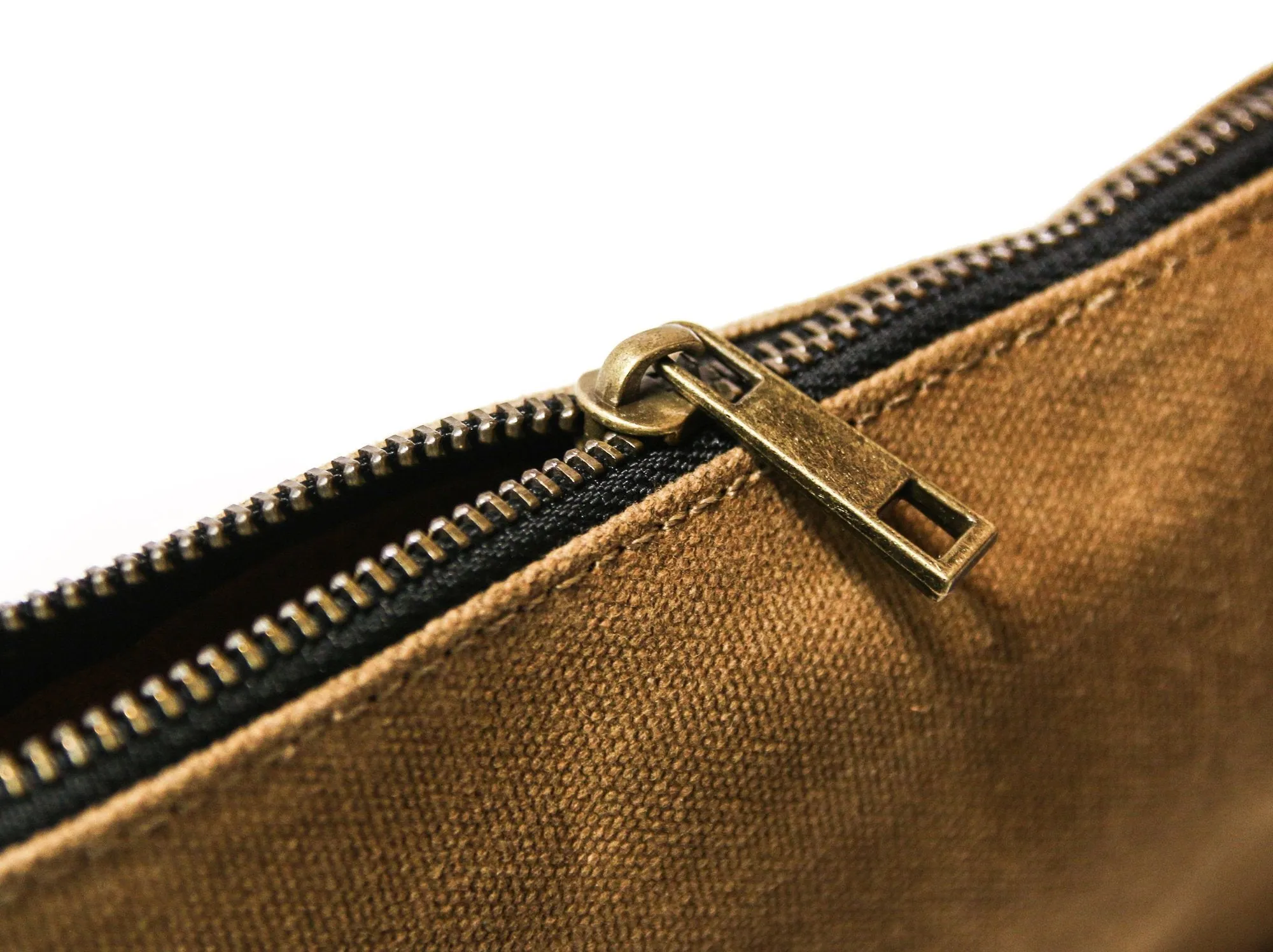 Canvas Zipper Bags 4-Pack