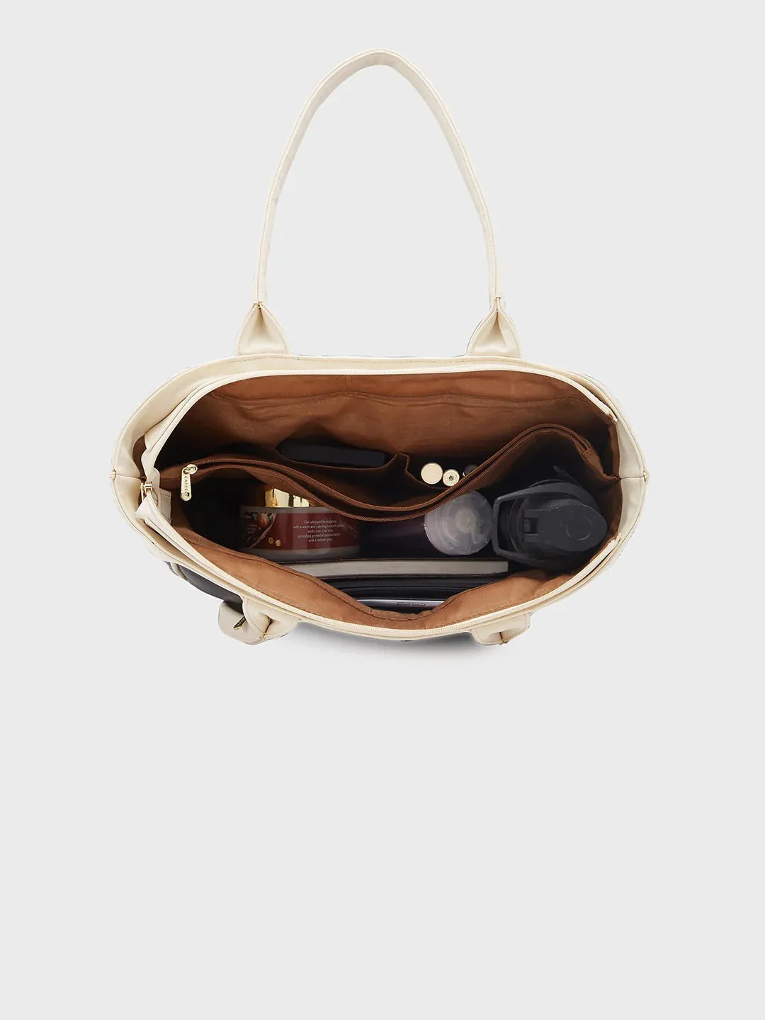 Caprese Tivoli Medium Black Tote Bag