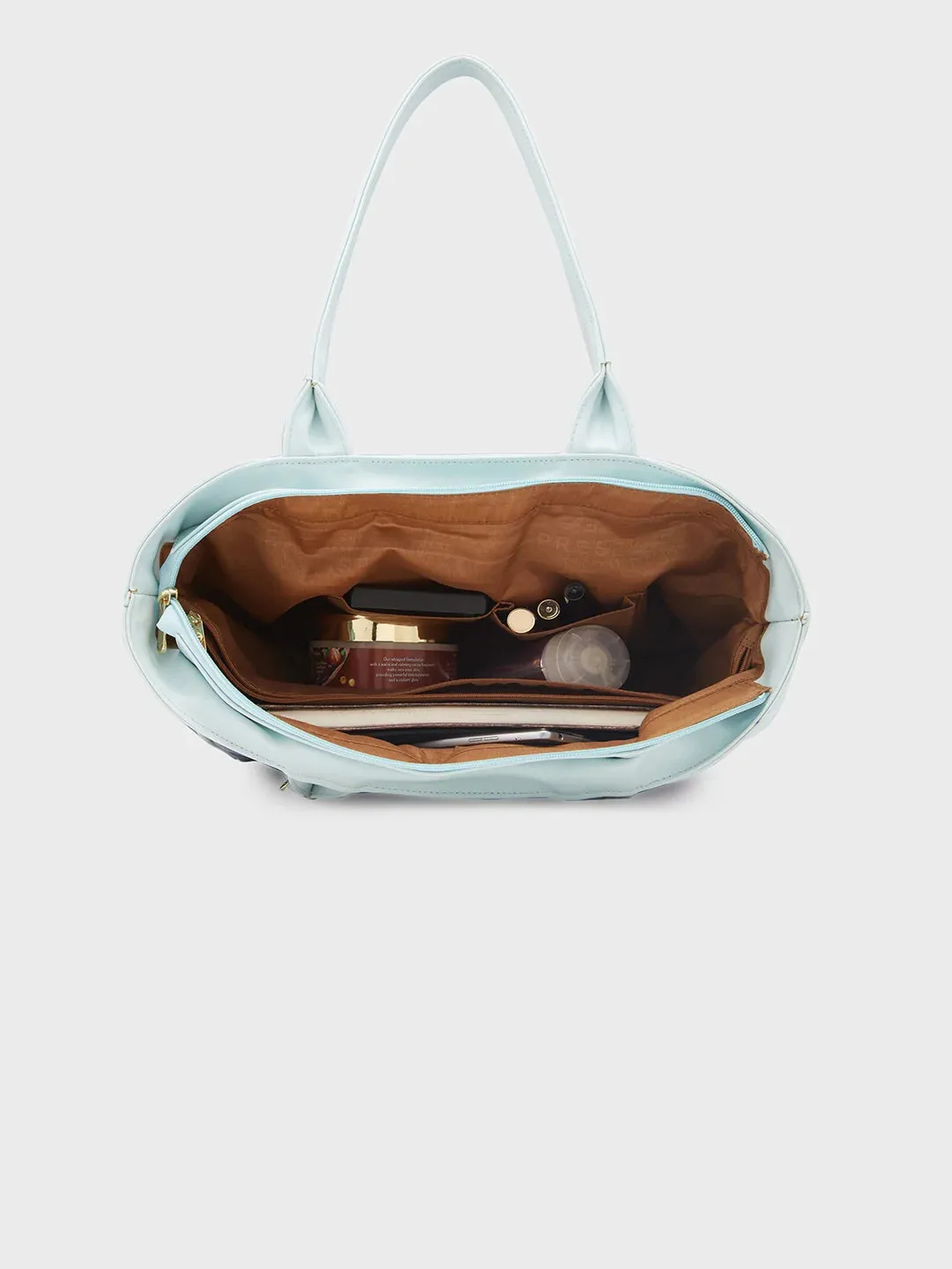 Caprese Tivoli Medium Navy Tote Bag