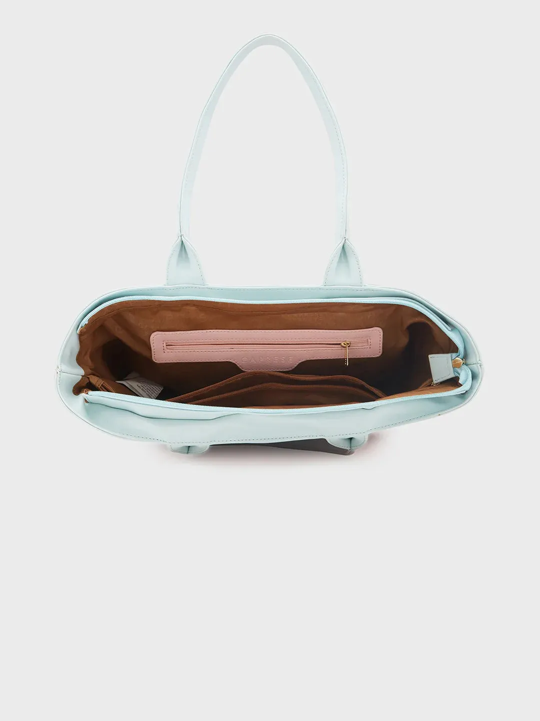 Caprese Tivoli Medium Powder Pink Tote Bag