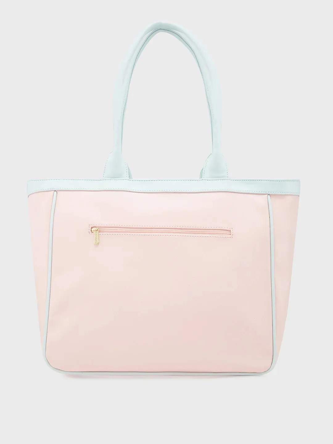 Caprese Tivoli Medium Powder Pink Tote Bag