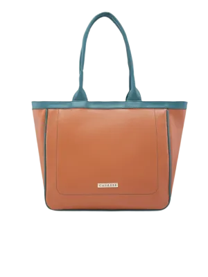 Caprese Tivoli Medium Tan Tote Bag