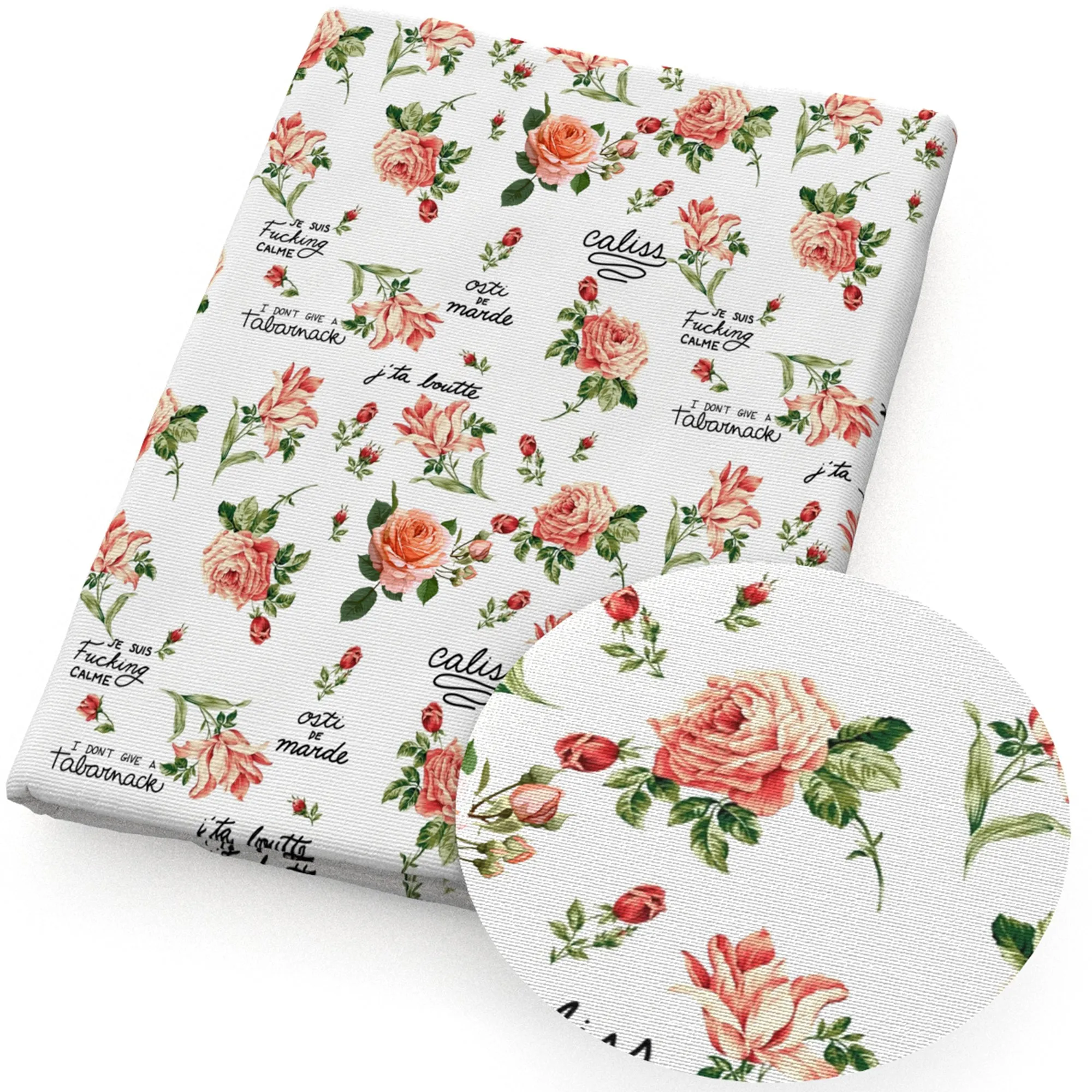 Cartoon Printed Fabric