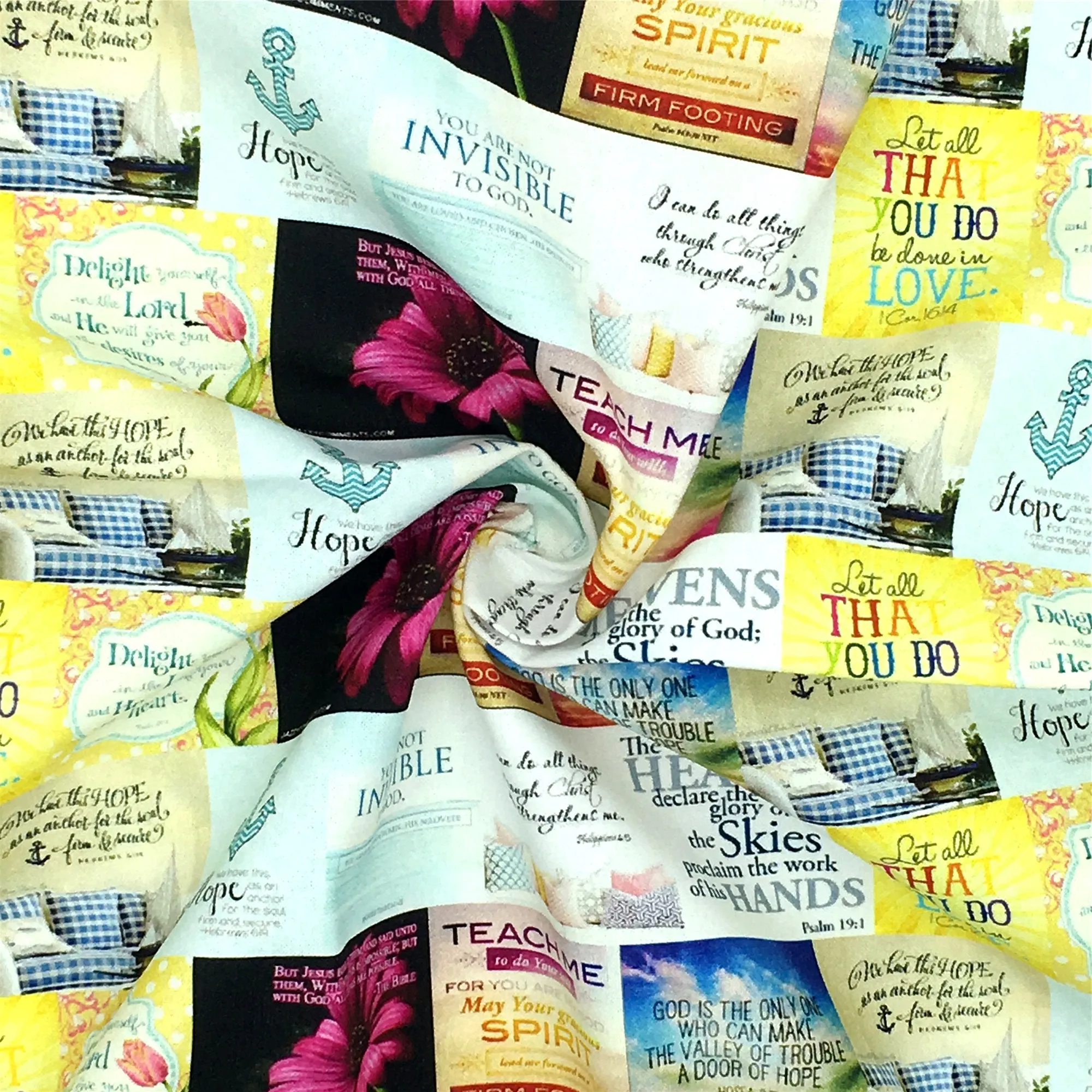 Cartoon Printed Fabric