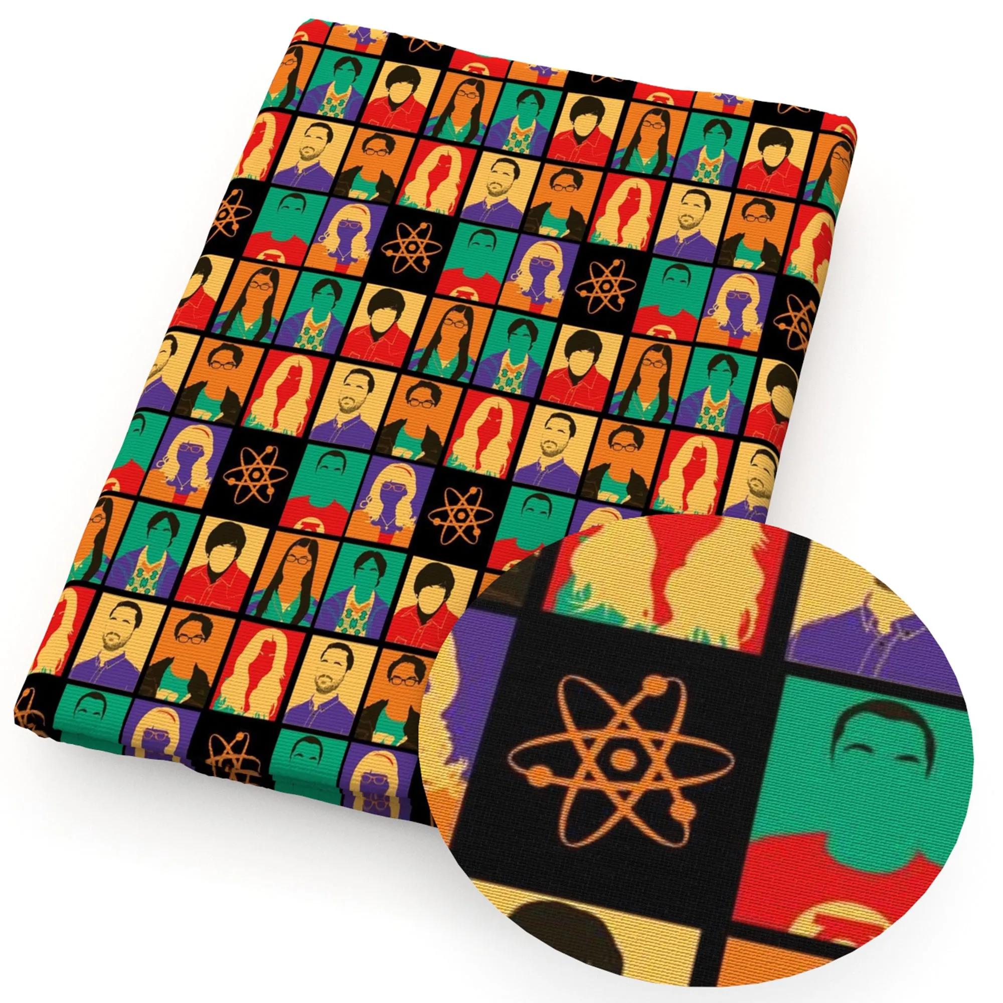 Cartoon Theme Printed Fabric