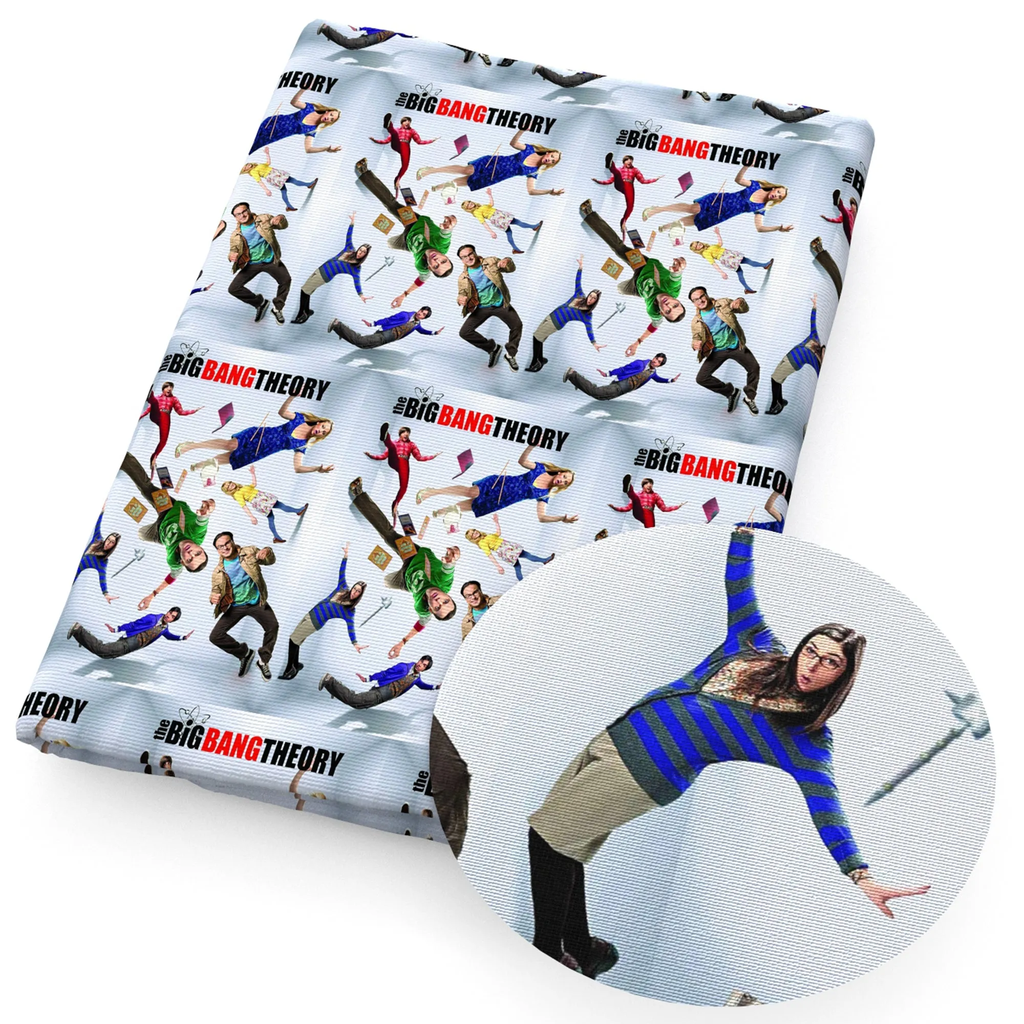 Cartoon Theme Printed Fabric