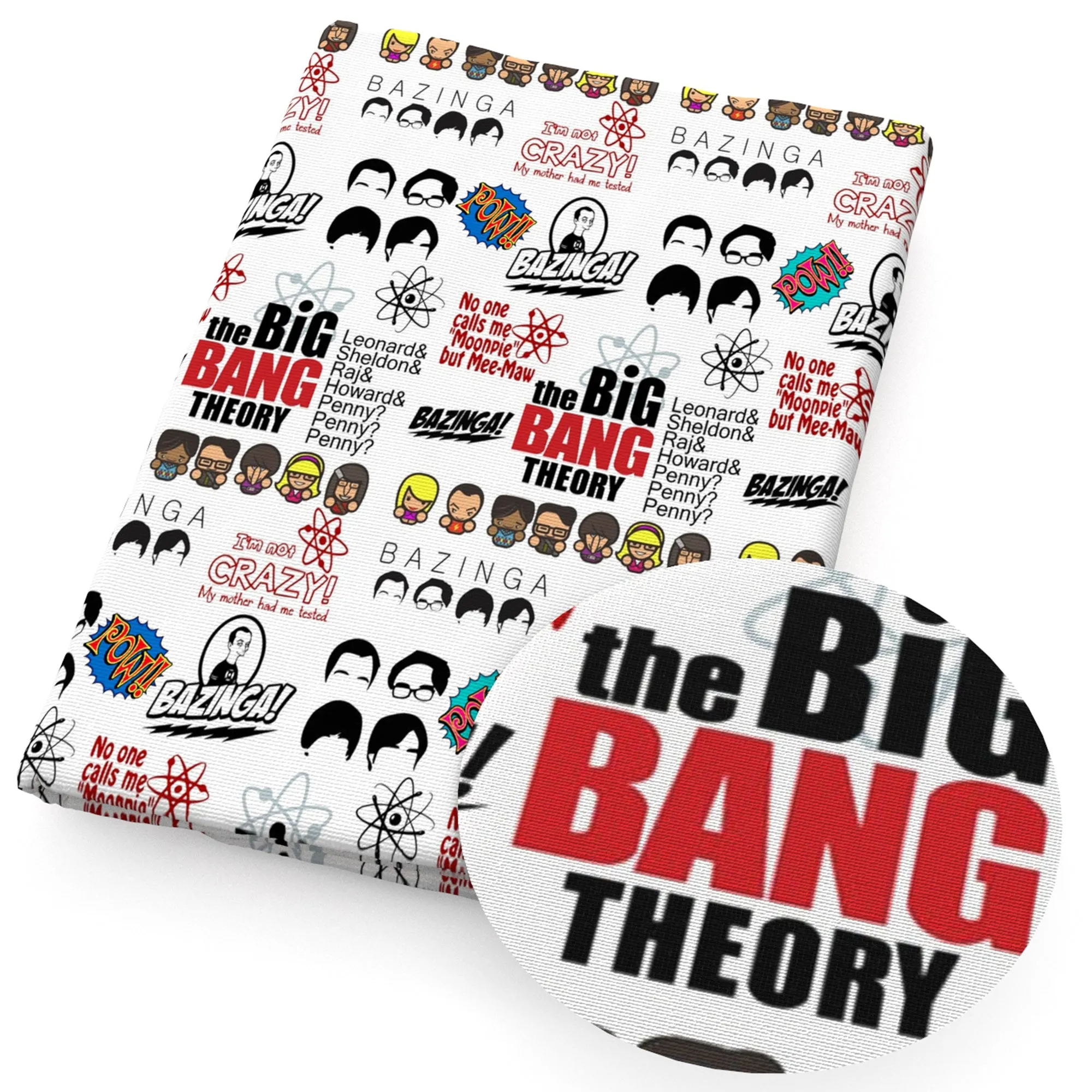 Cartoon Theme Printed Fabric