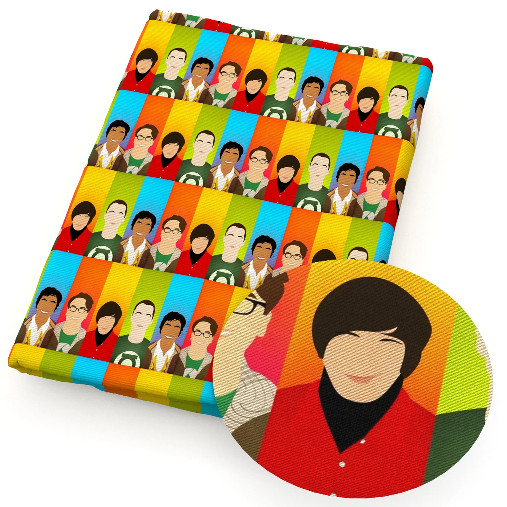 Cartoon Theme Printed Fabric