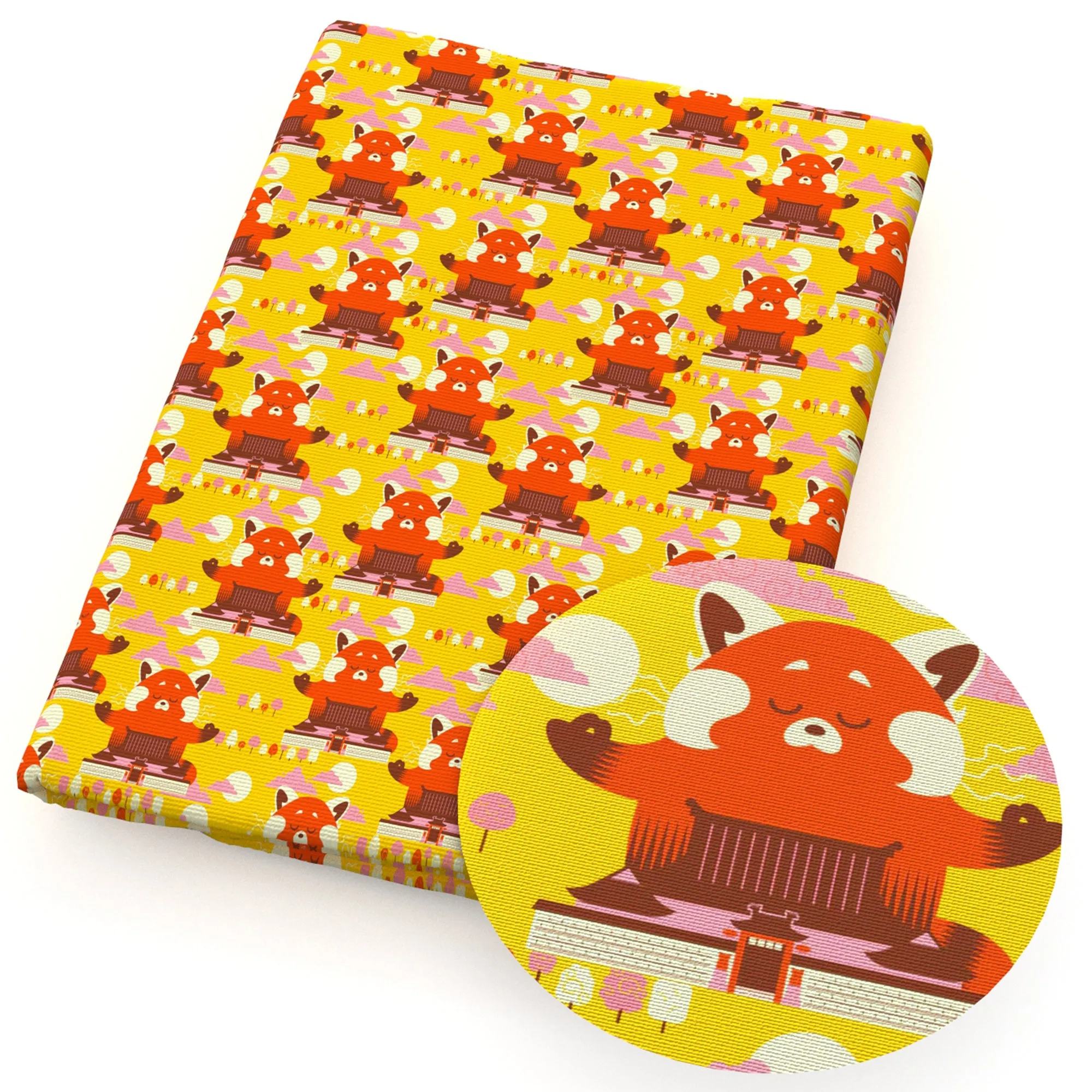 Cartoon Theme Printed Fabric
