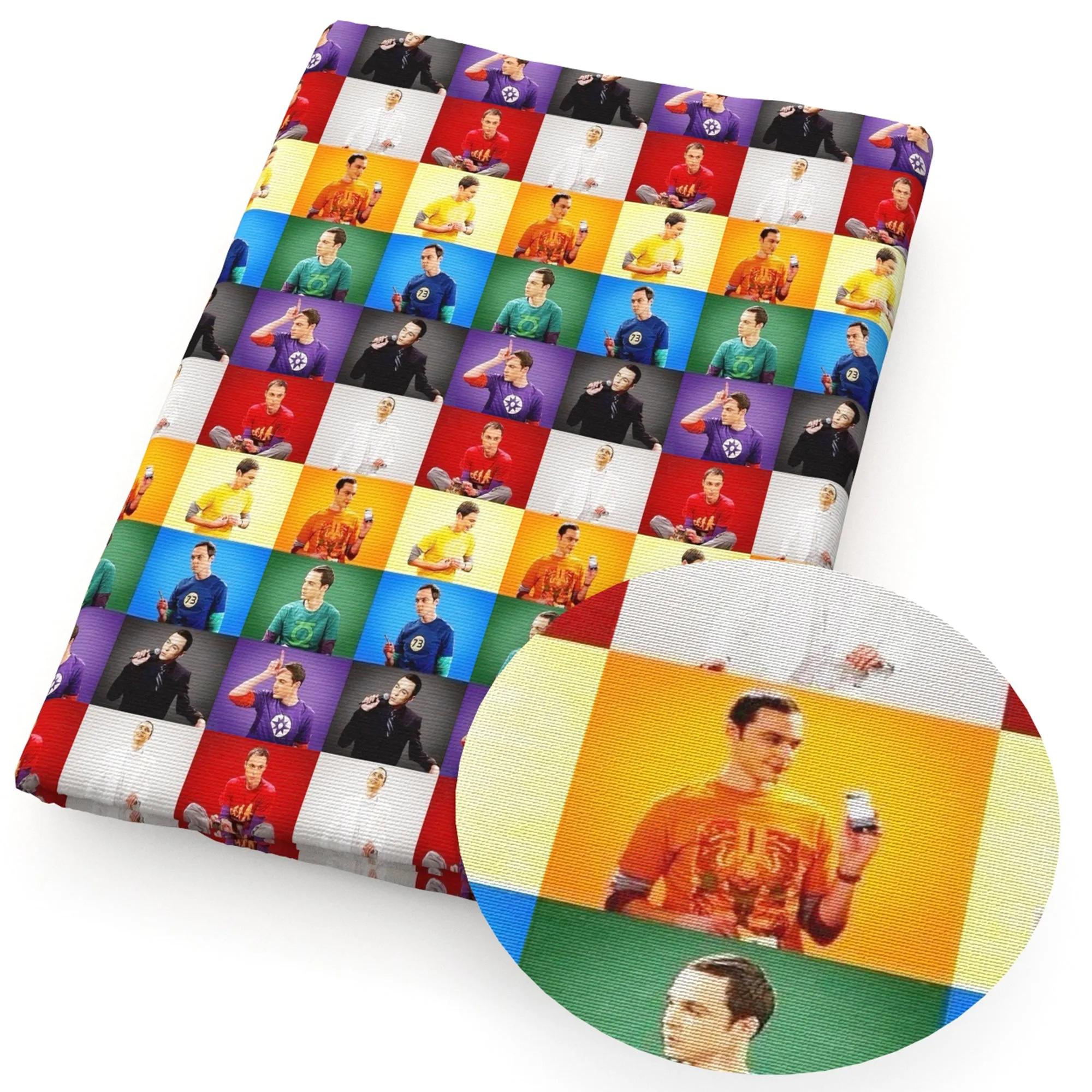 Cartoon Theme Printed Fabric