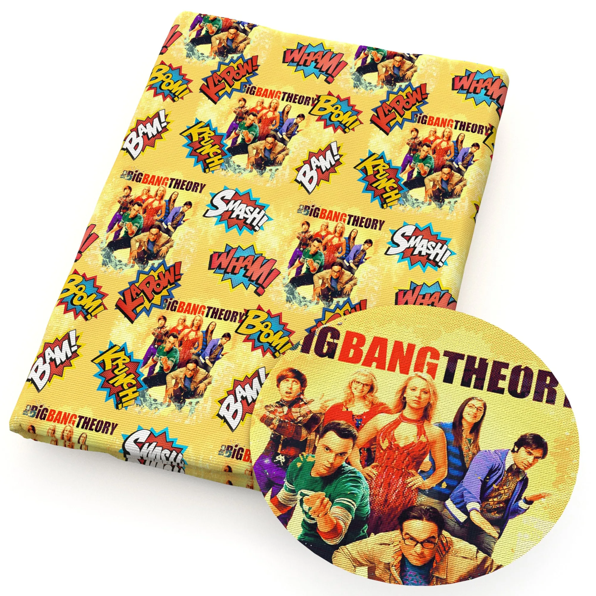 Cartoon Theme Printed Fabric