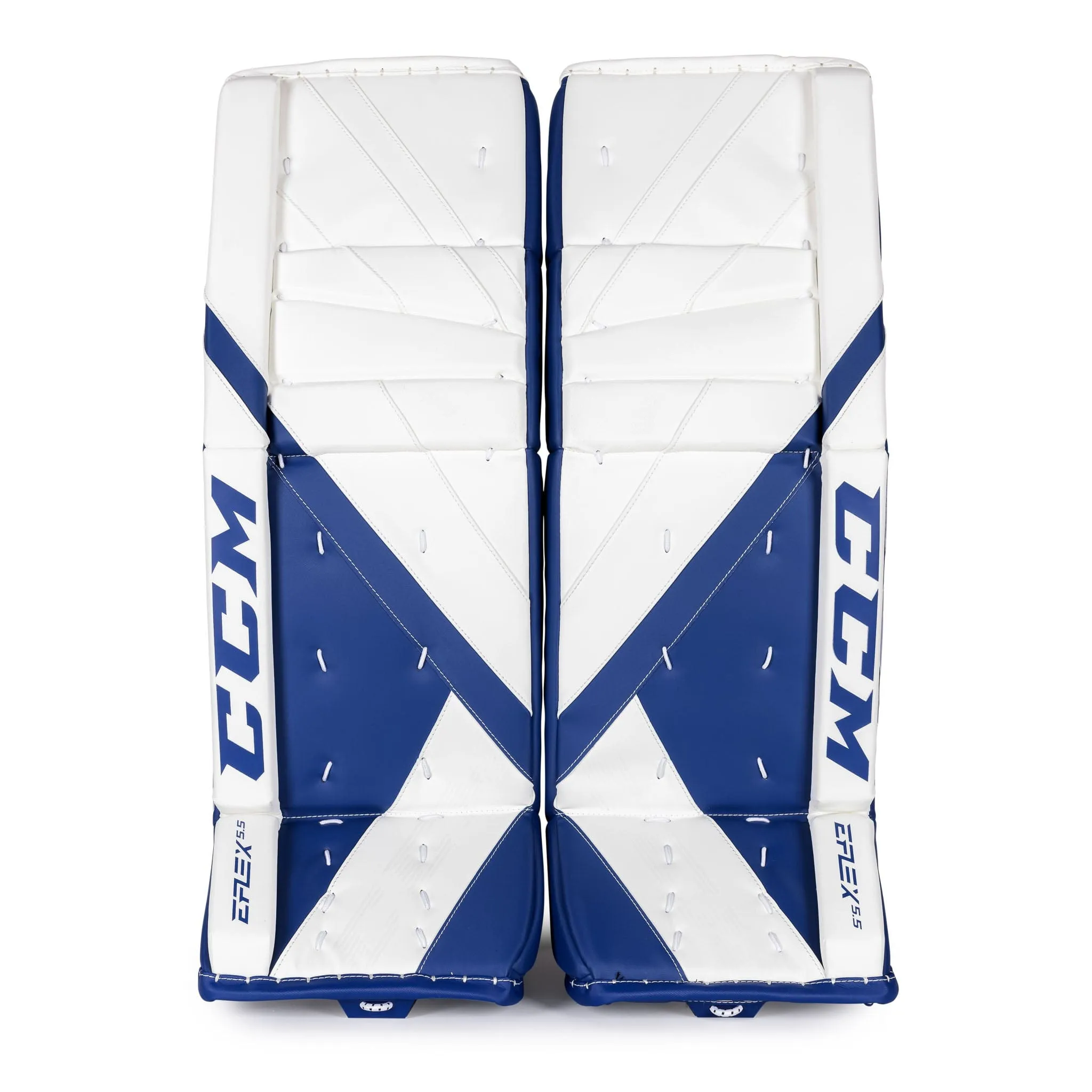 CCM Extreme Flex E5.5 Senior Goalie Leg Pads - Source Exclusive