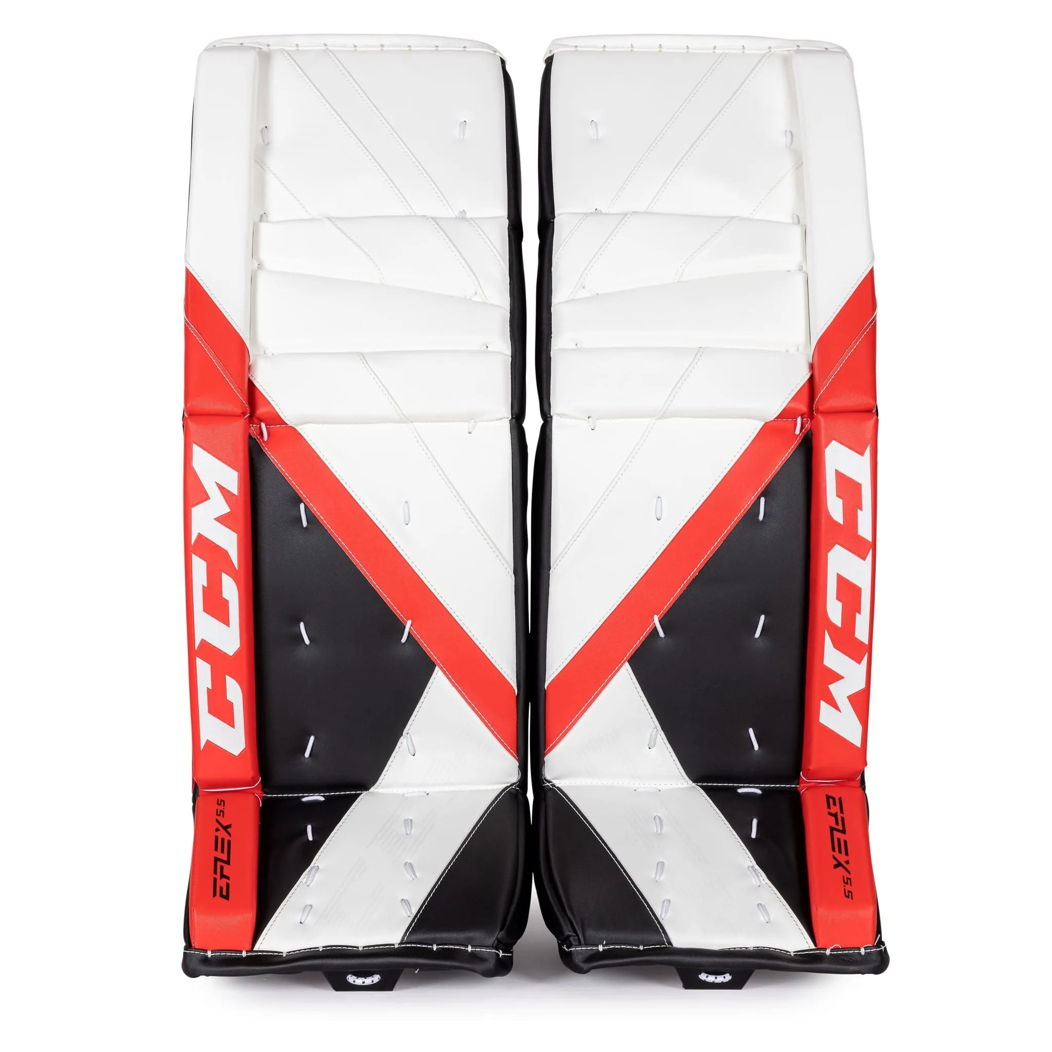 CCM Extreme Flex E5.5 Senior Goalie Leg Pads - Source Exclusive