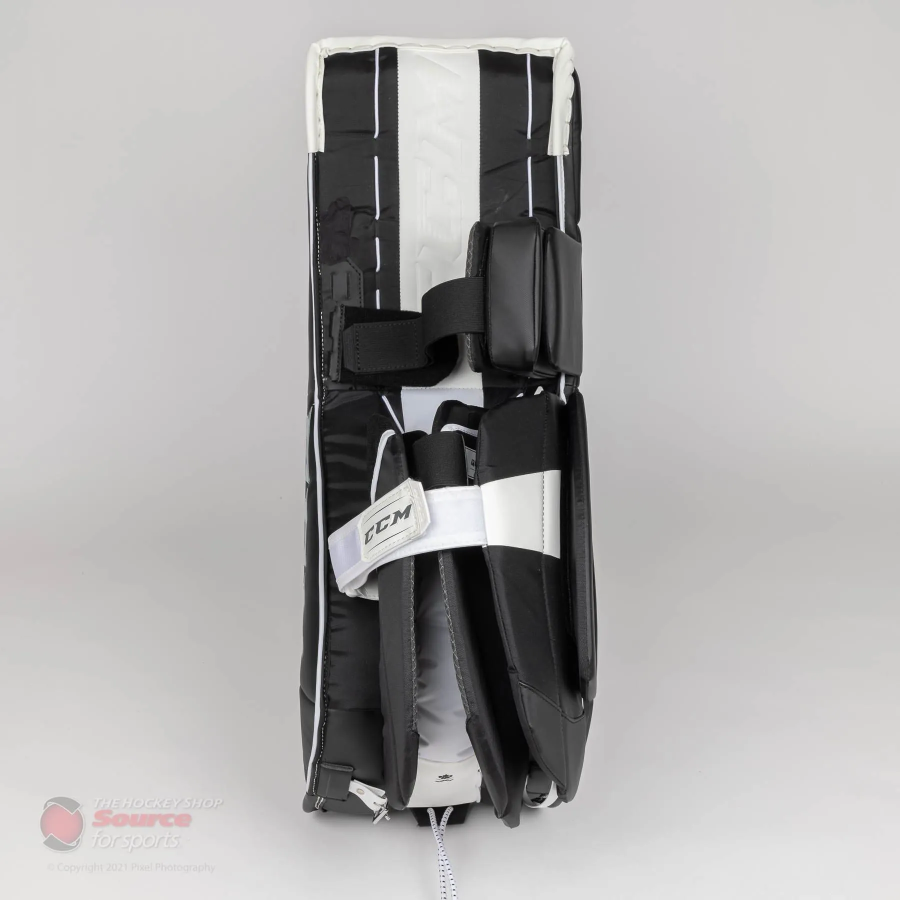 CCM Extreme Flex E5.5 Senior Goalie Leg Pads - Source Exclusive