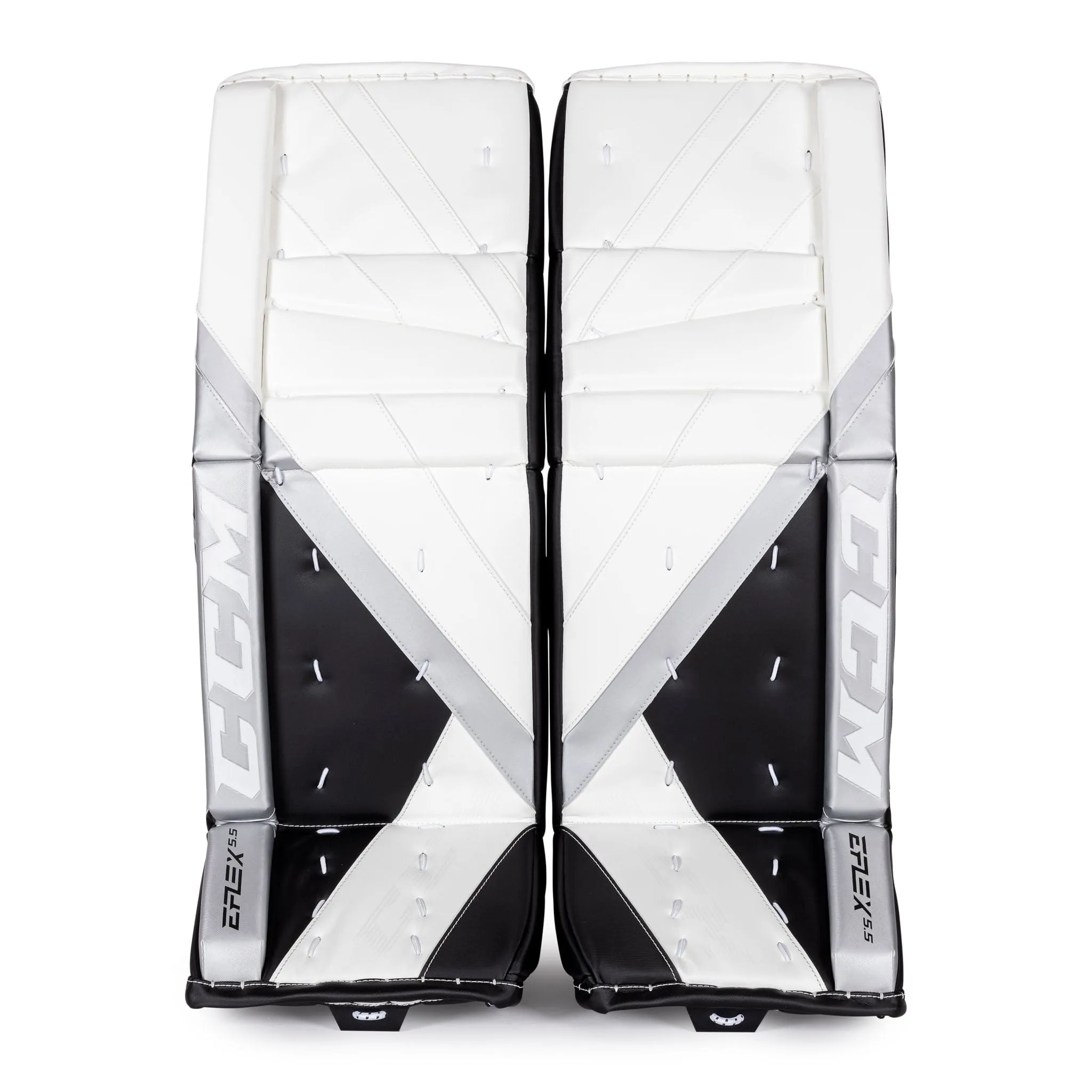 CCM Extreme Flex E5.5 Senior Goalie Leg Pads - Source Exclusive
