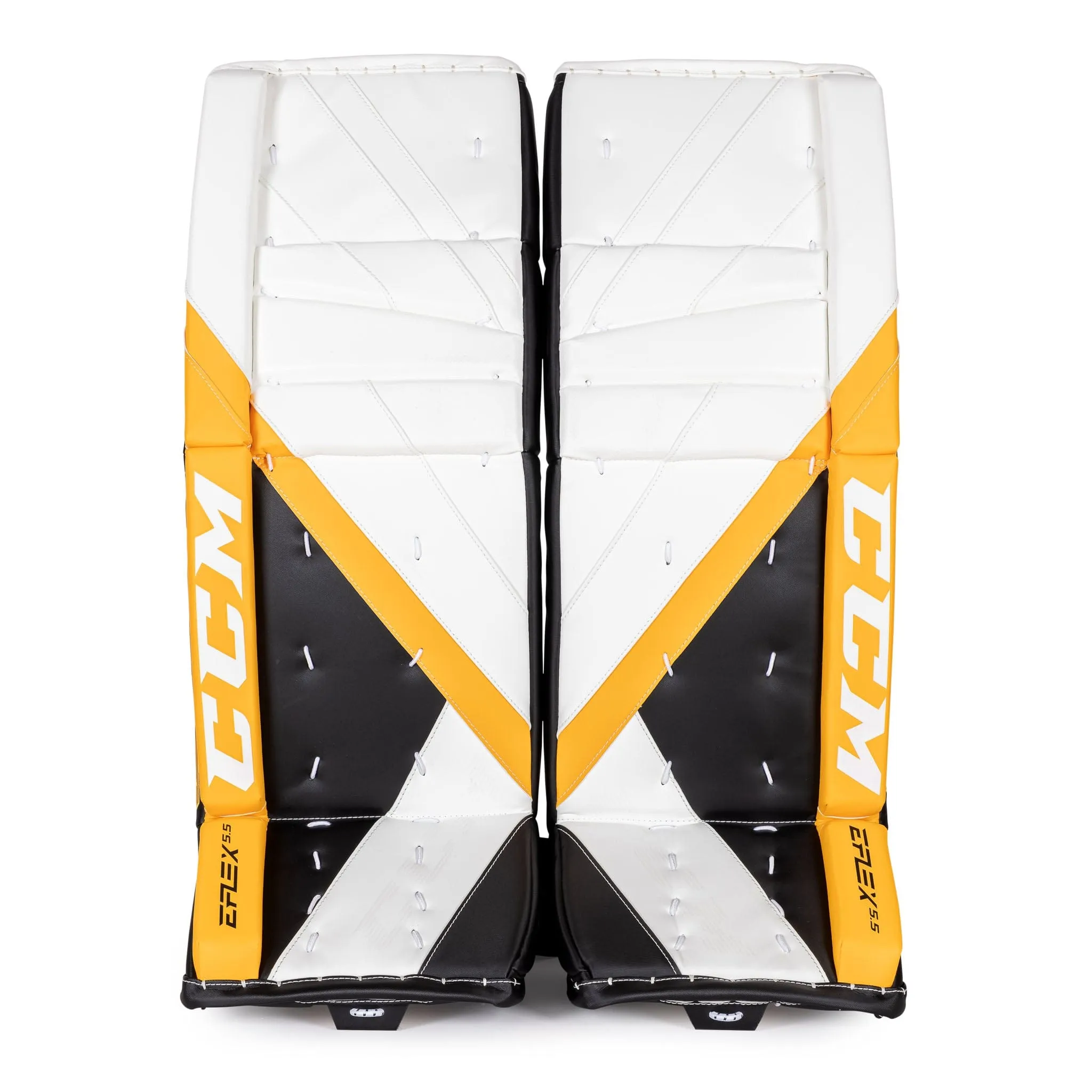 CCM Extreme Flex E5.5 Senior Goalie Leg Pads - Source Exclusive