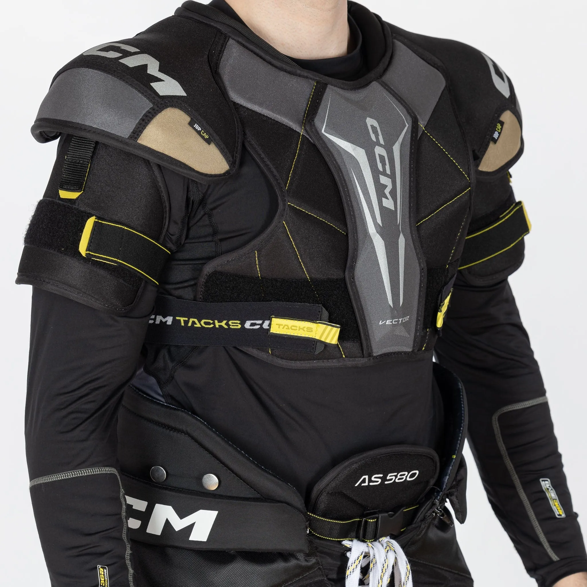 CCM Tacks Vector Junior Hockey Shoulder Pads