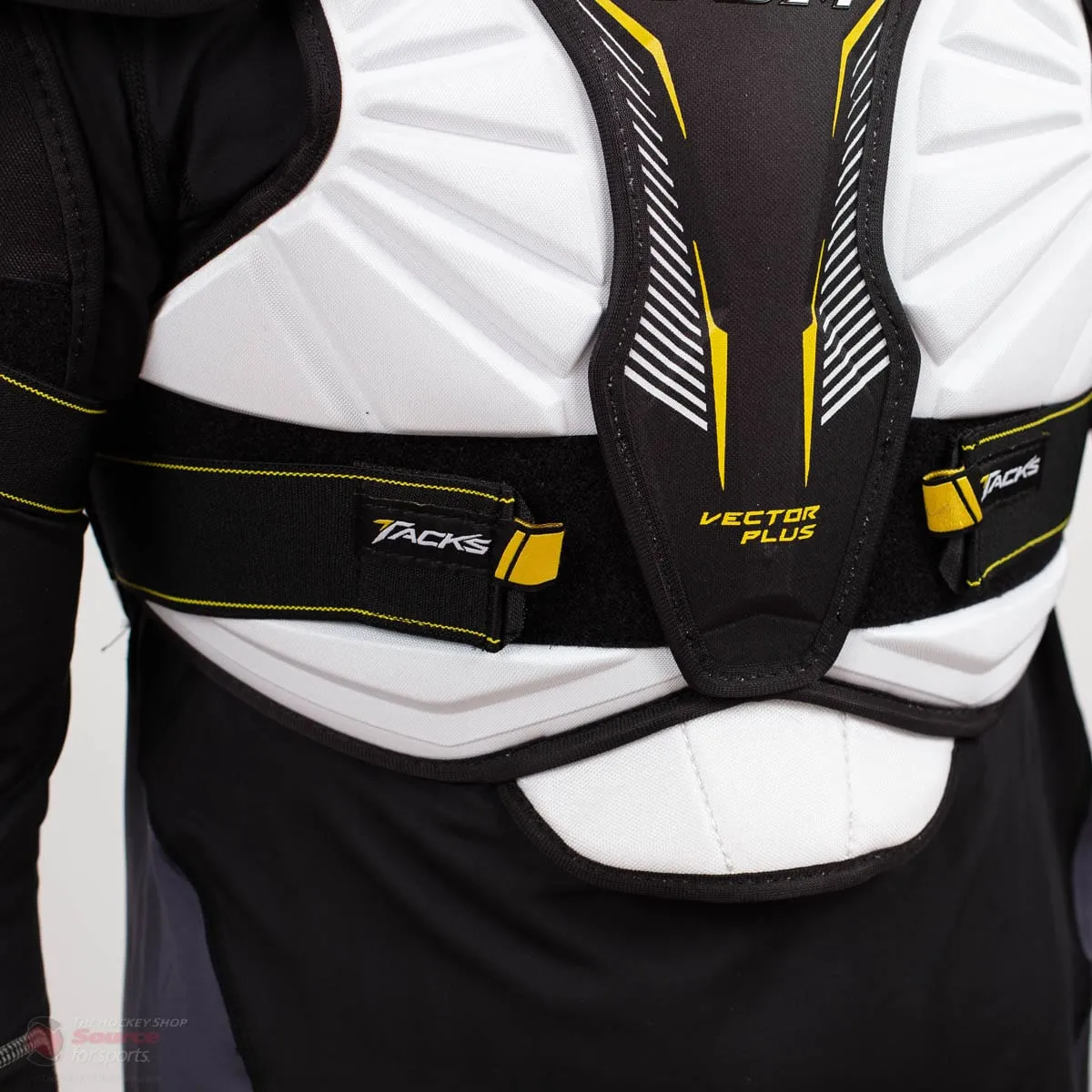 CCM Tacks Vector Plus Junior Hockey Shoulder Pads (2020)