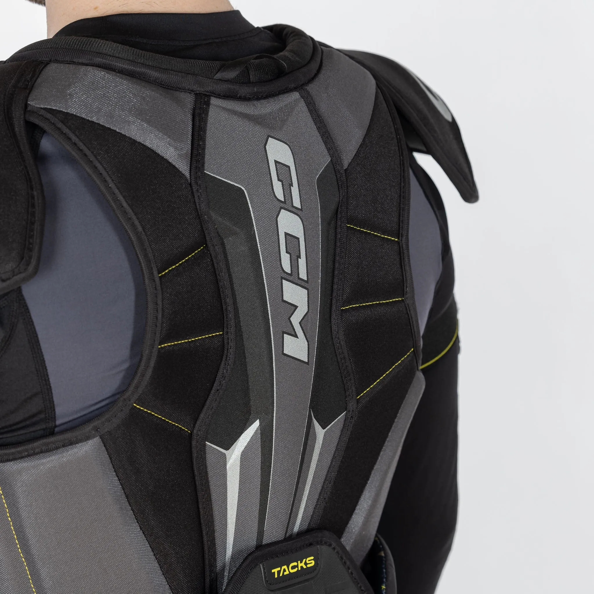 CCM Tacks Vector Plus Junior Hockey Shoulder Pads - 2022