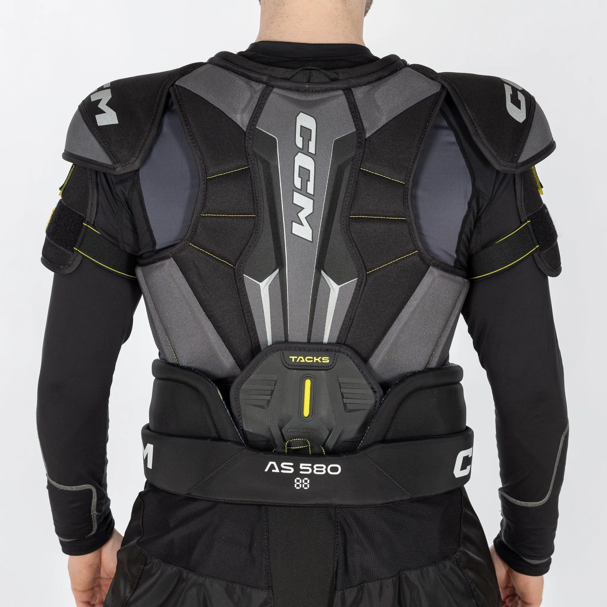 CCM Tacks Vector Plus Junior Hockey Shoulder Pads - 2022