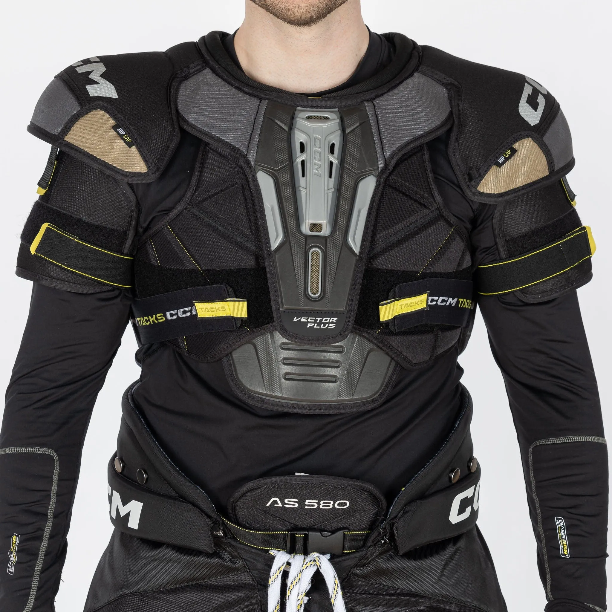 CCM Tacks Vector Plus Junior Hockey Shoulder Pads - 2022